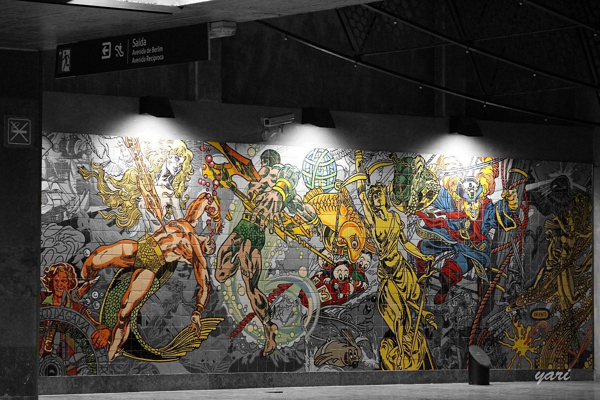 The color of oestrus