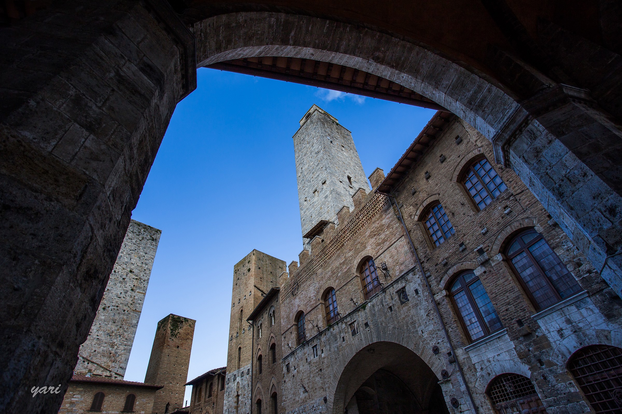Here is San Gimignano