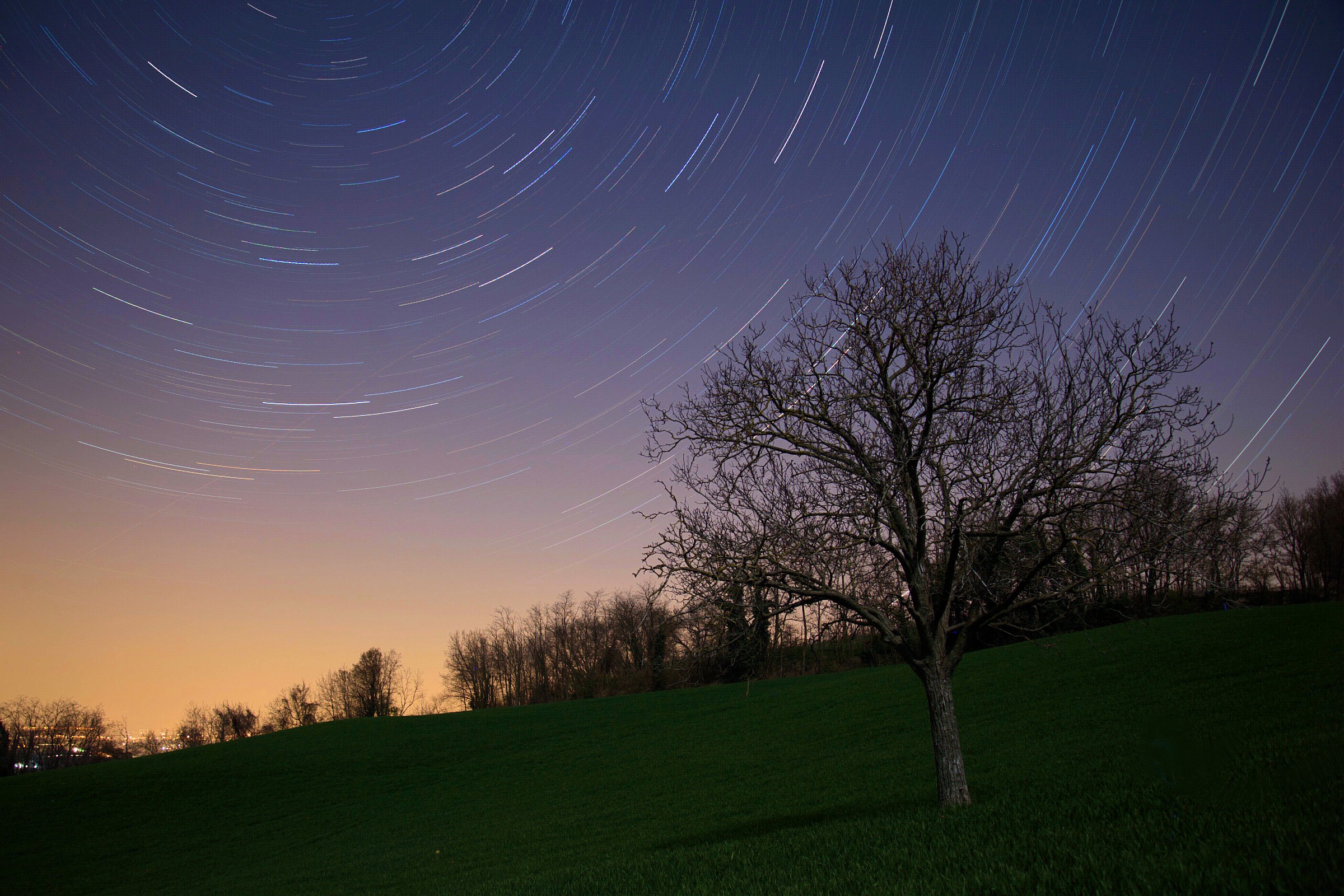 Il mio primo startrail