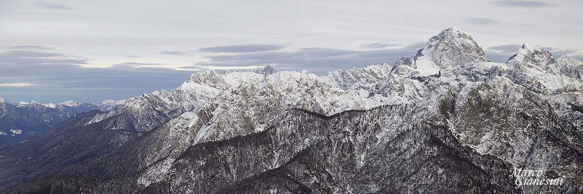 Panoramica sul Mangart