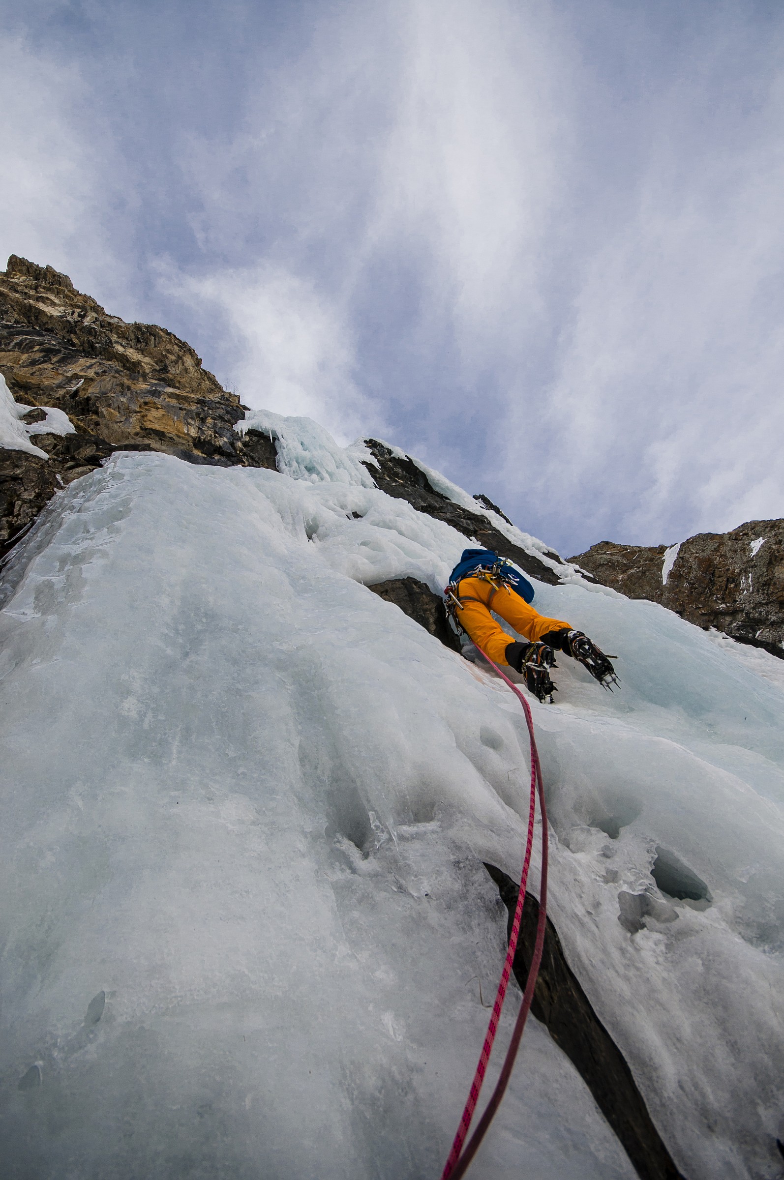 ice climbing