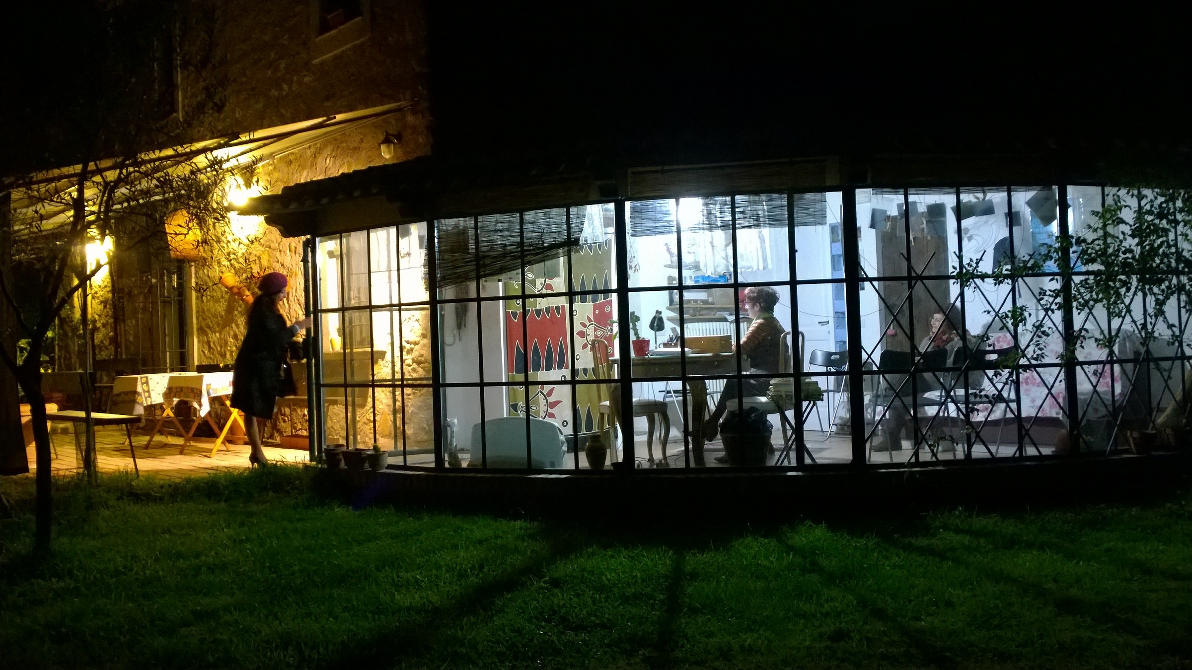 The box office of the theater of Linosa