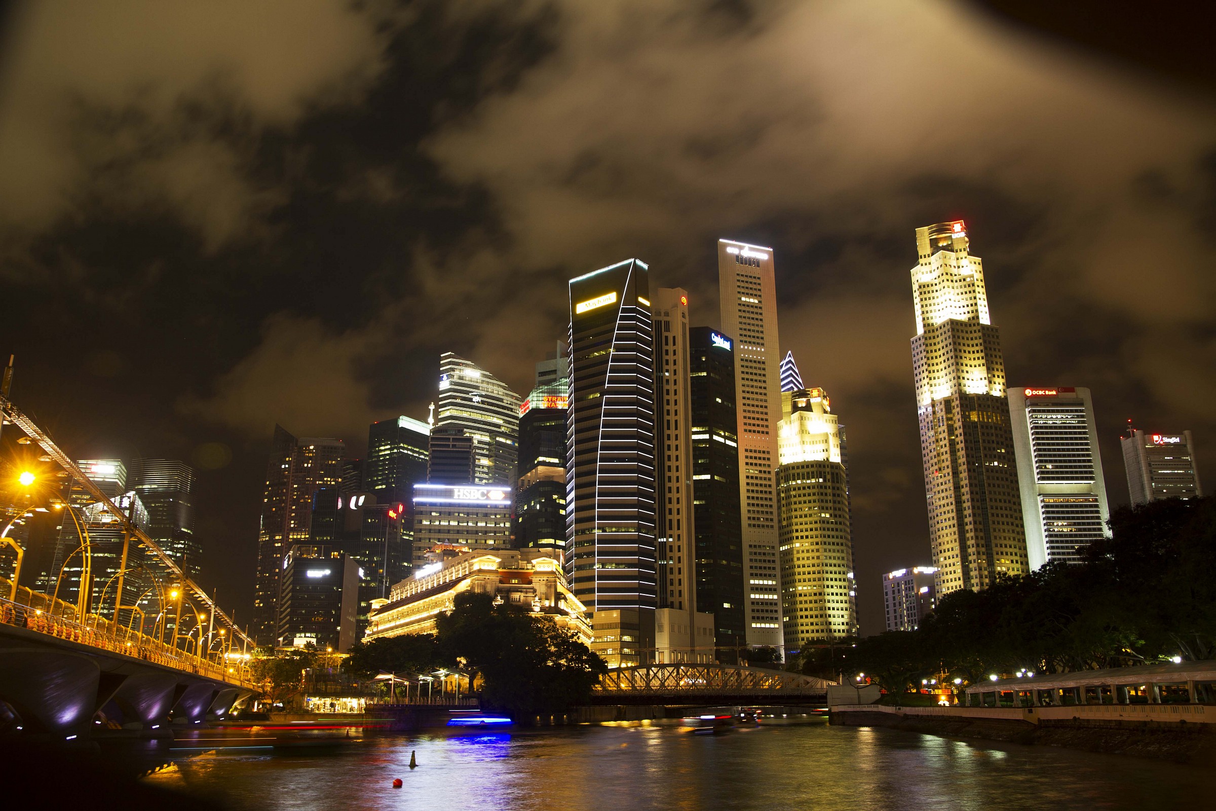 Singapore by night