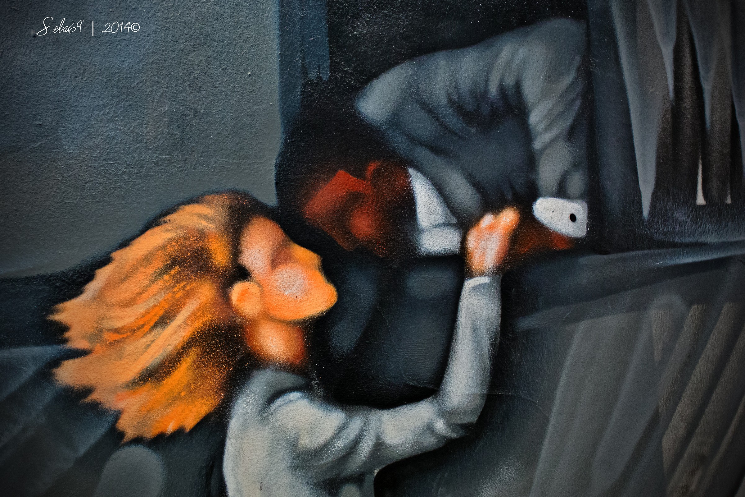 Un addio solo dipinto ...