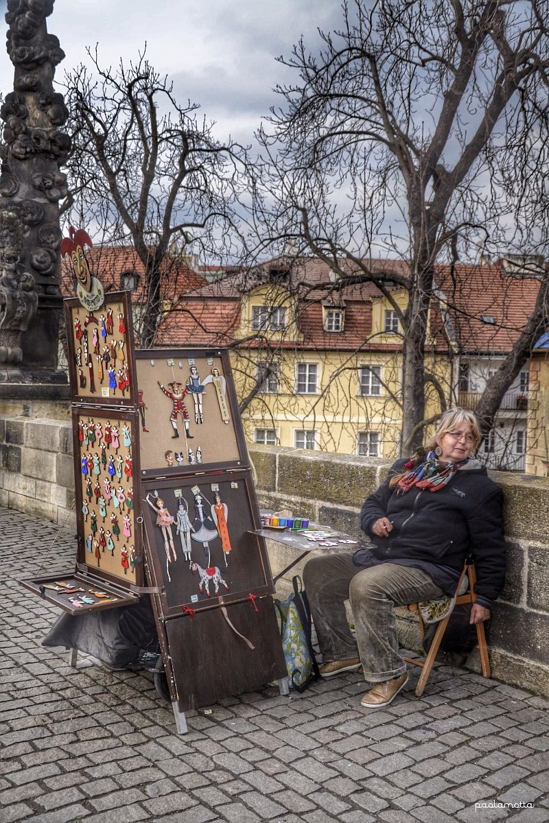 Artisti sul Ponte Carlo