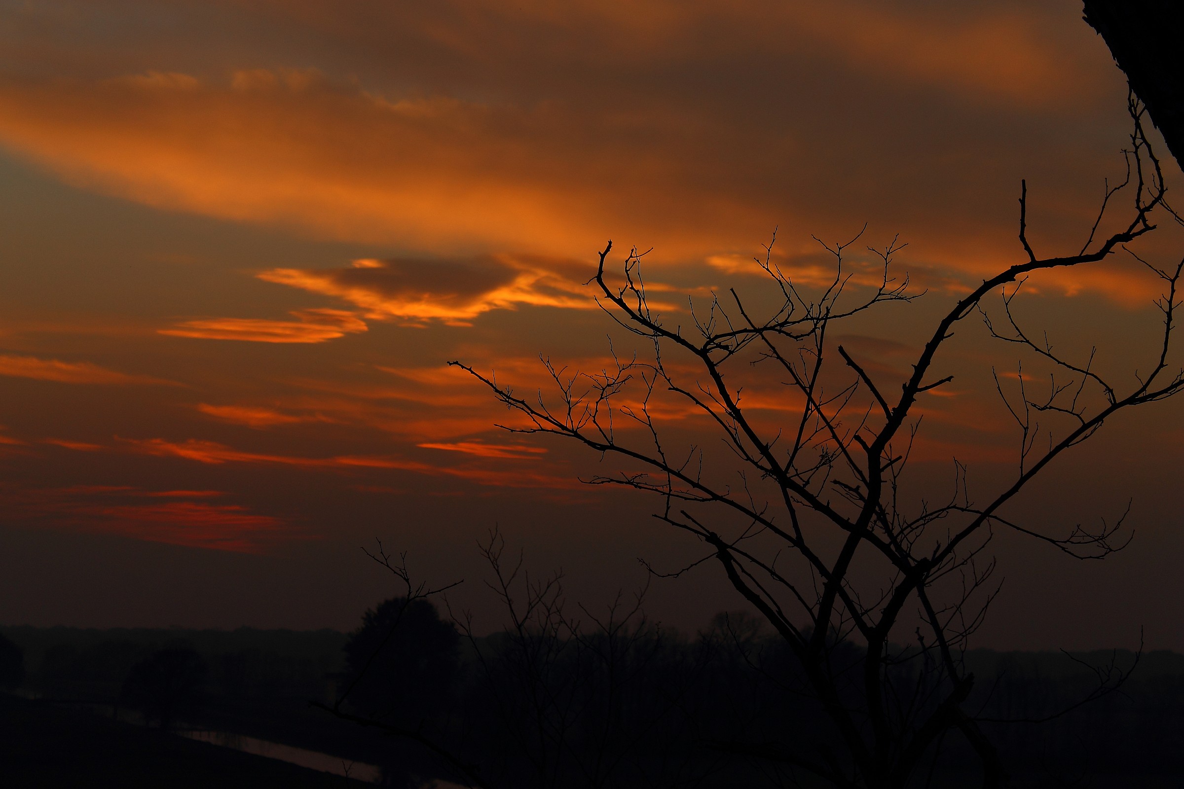 tramonto a viareggio