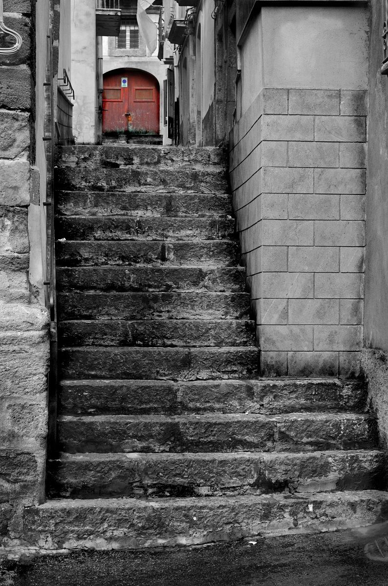 A corner of Caltagirone