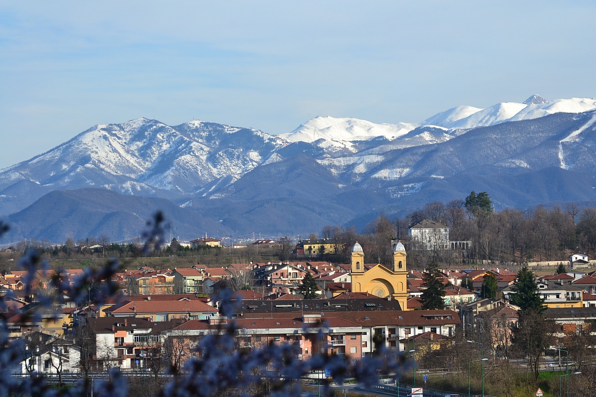 Panorama visto da Cuneo