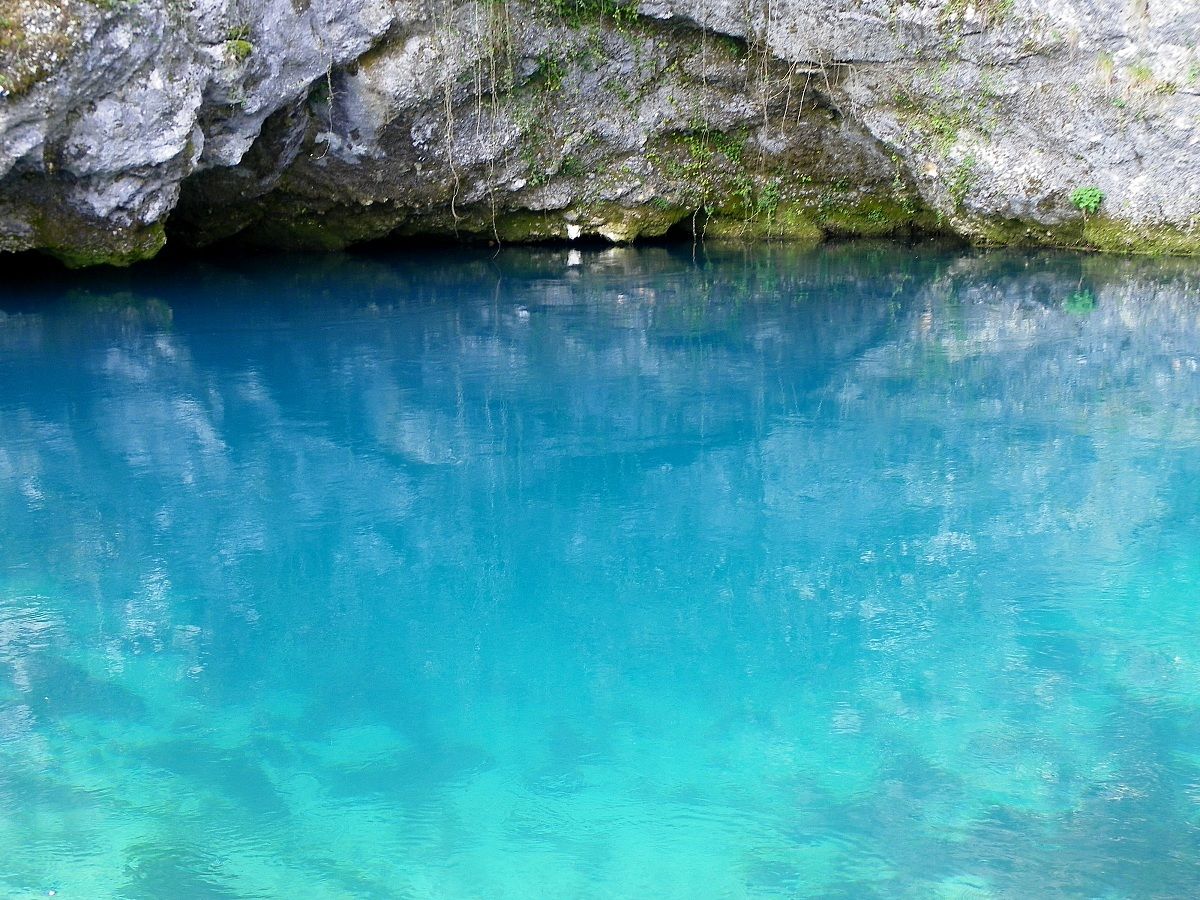 Gorgazzo-springs of the river Livenza