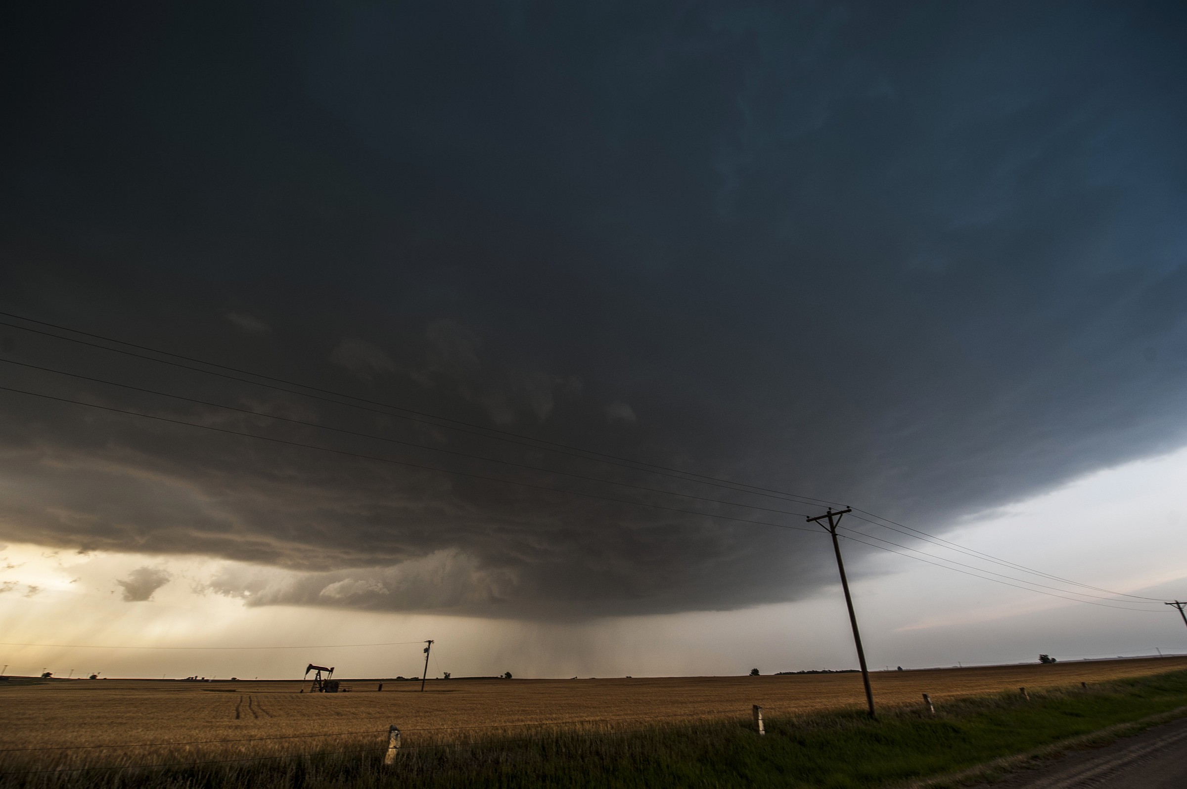 Supercella La Crosse Kansas - 25 maggio 2012