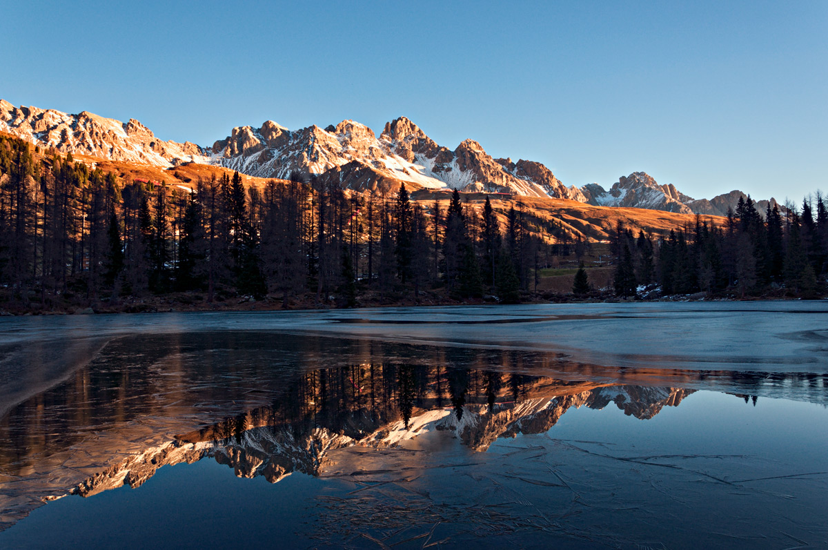 Sunrise at Lake San Pellegrino