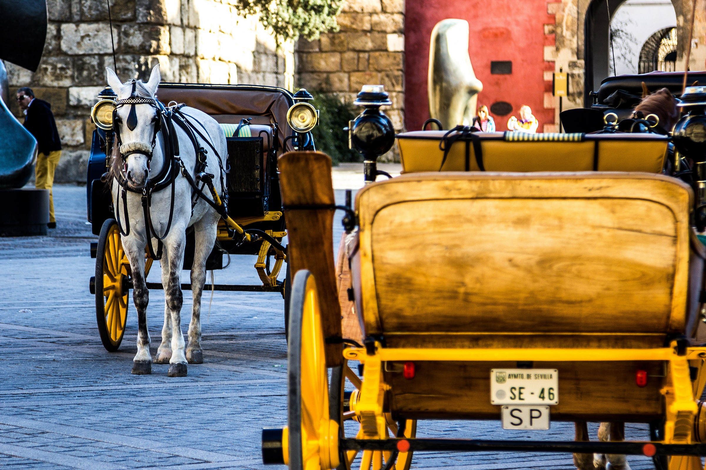 Nel centro di Siviglia...
