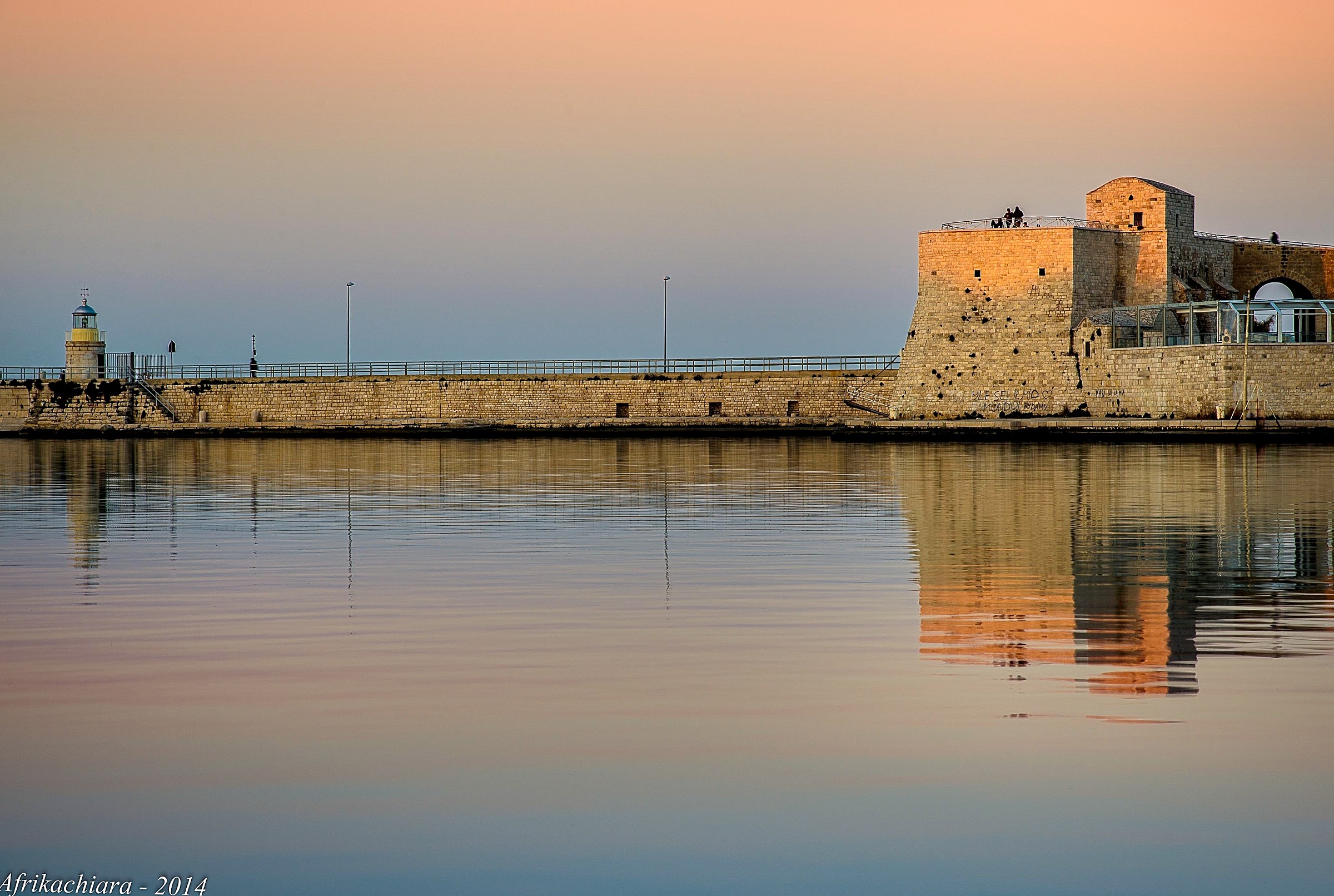 Trani - Tramonto al Fortino