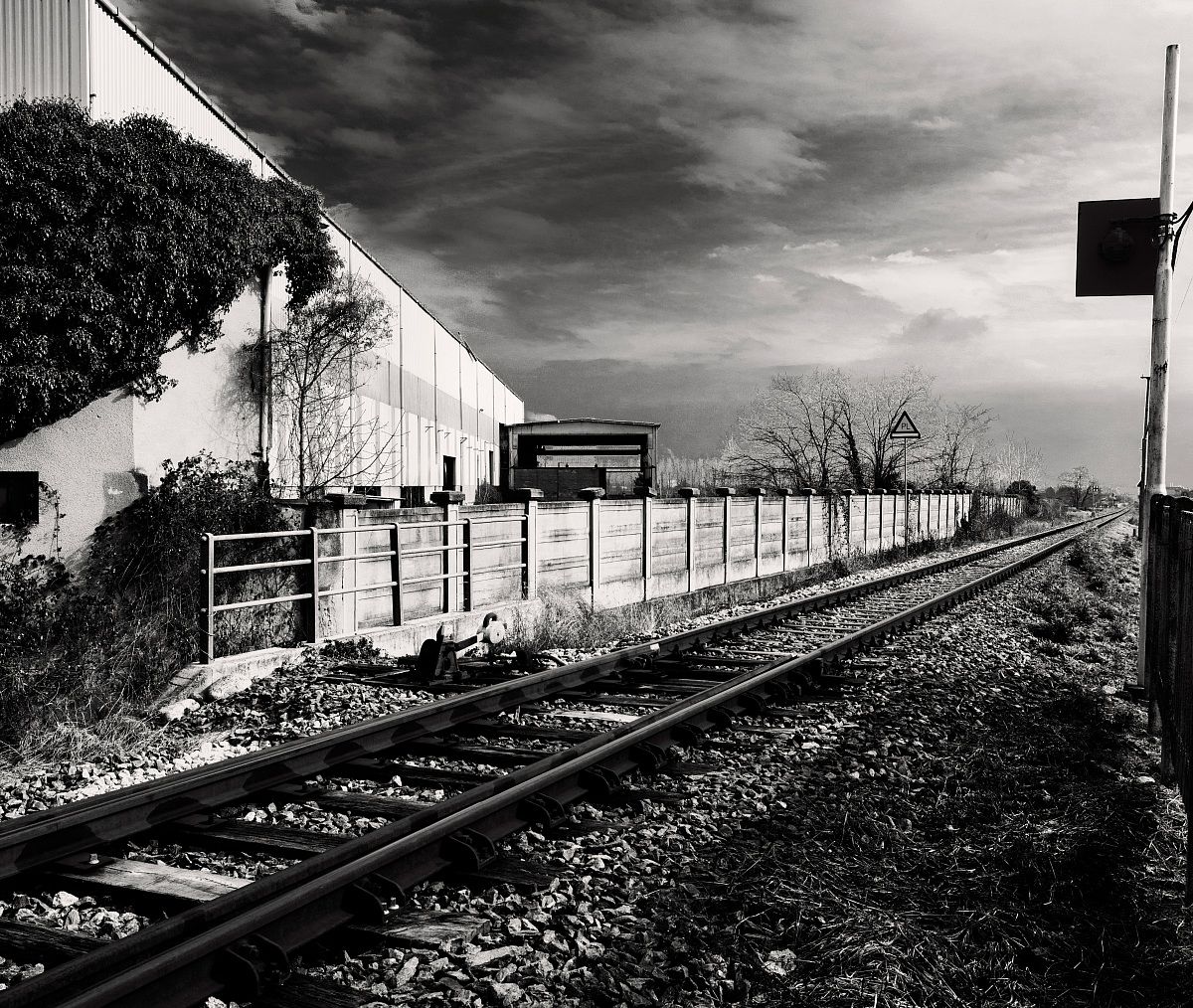 Railway in Favria Canavese