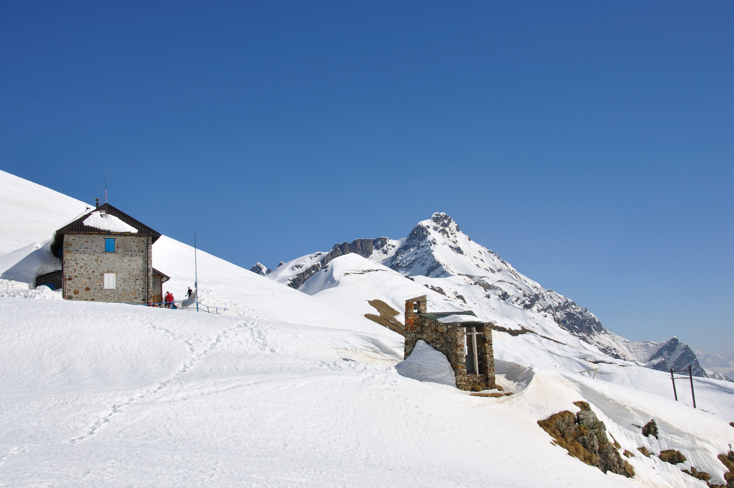 Rifugio Grassi and lace 3 gentlemen