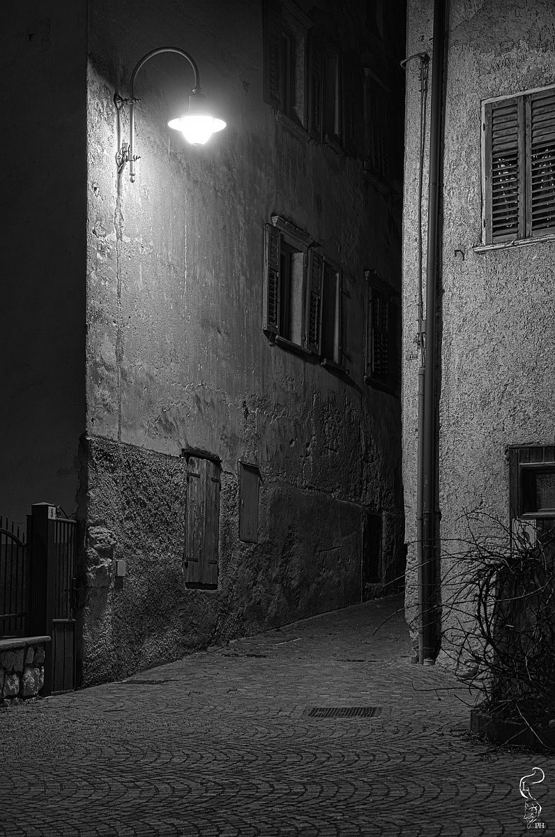 Alley of the mountain village