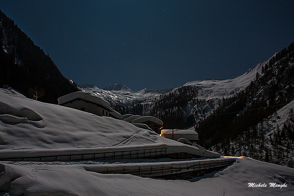 Full moon in Valtartano