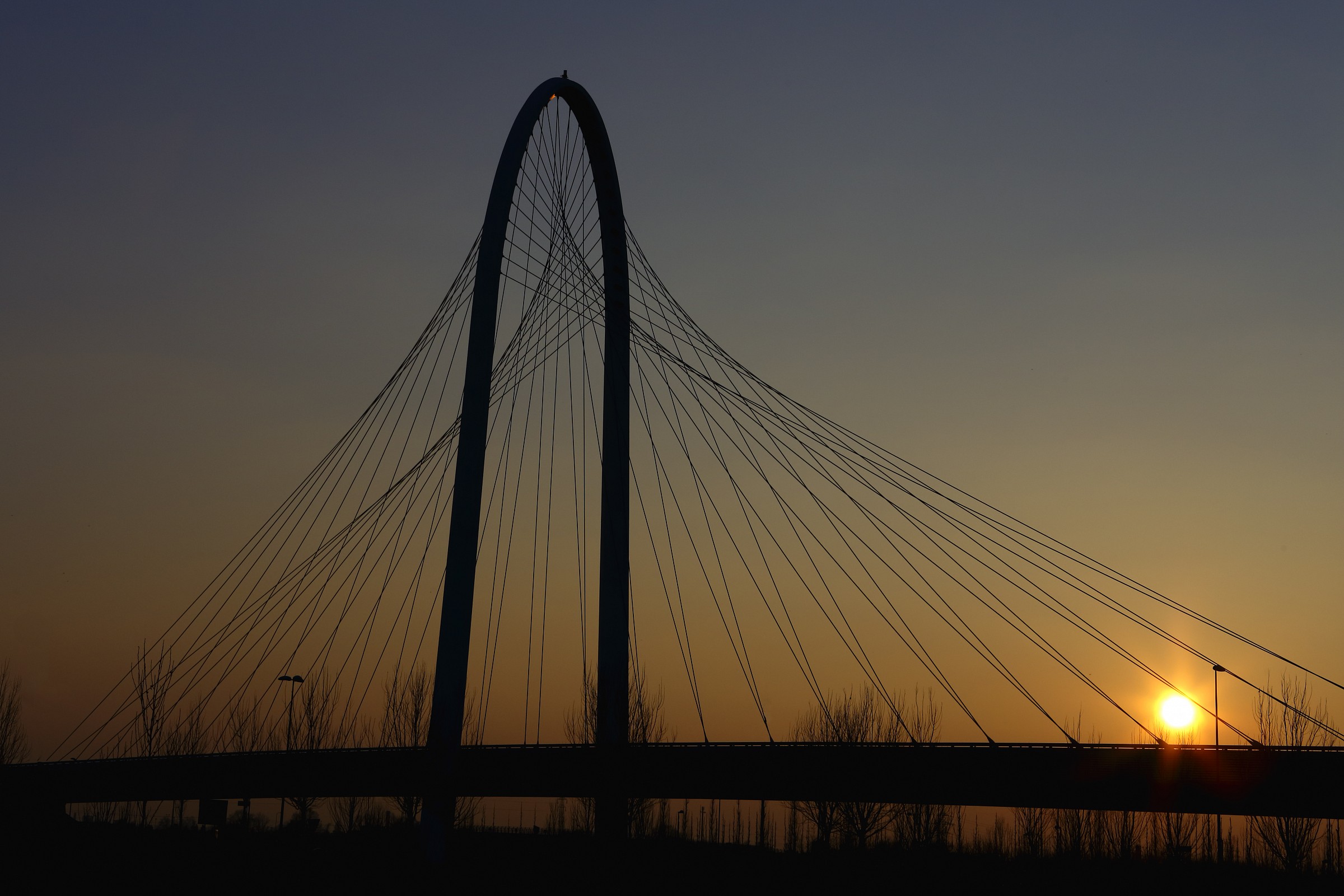 Calatrava's Bridge  Reggio Emilia