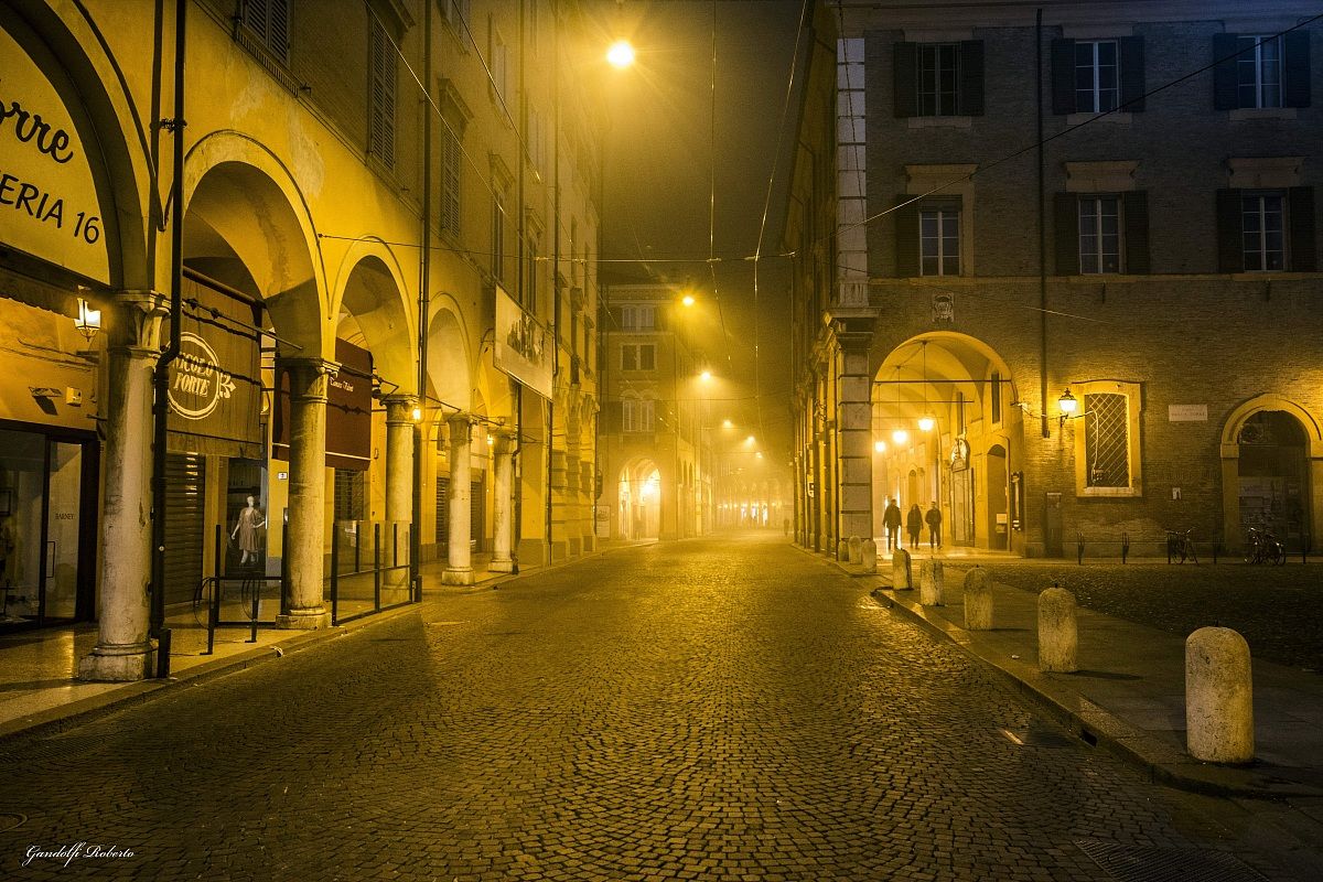 Modena e la nebbia