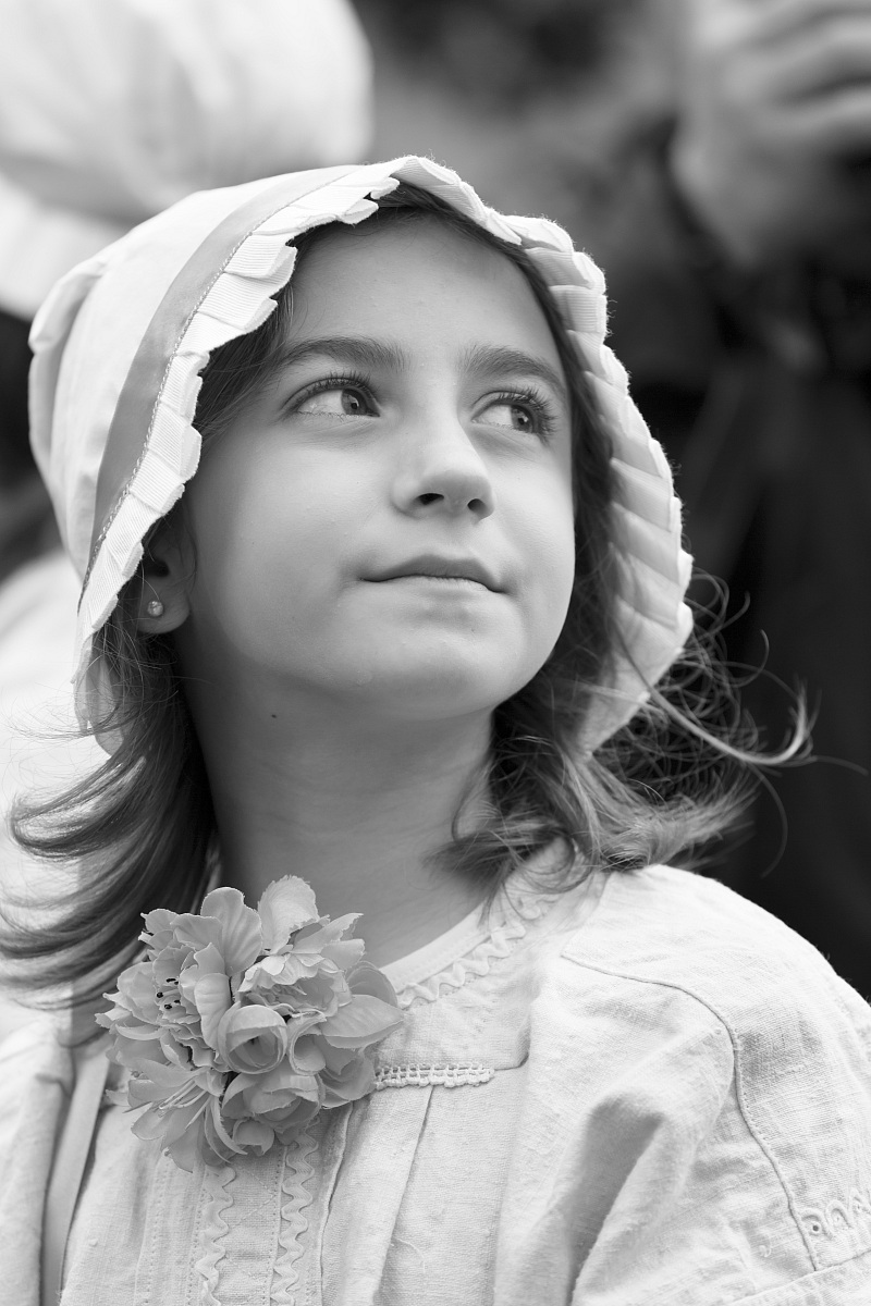 With our gaze upwards