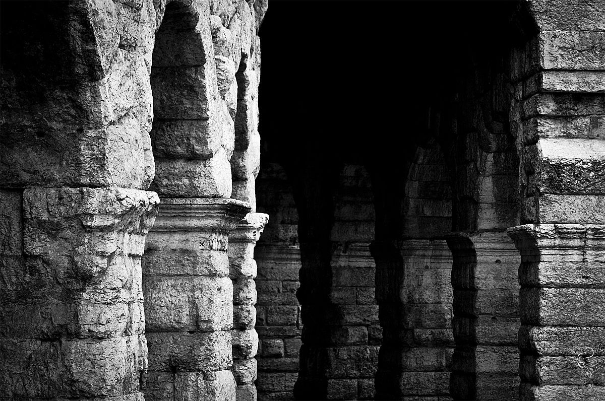 Particolare dell'Arena di Verona