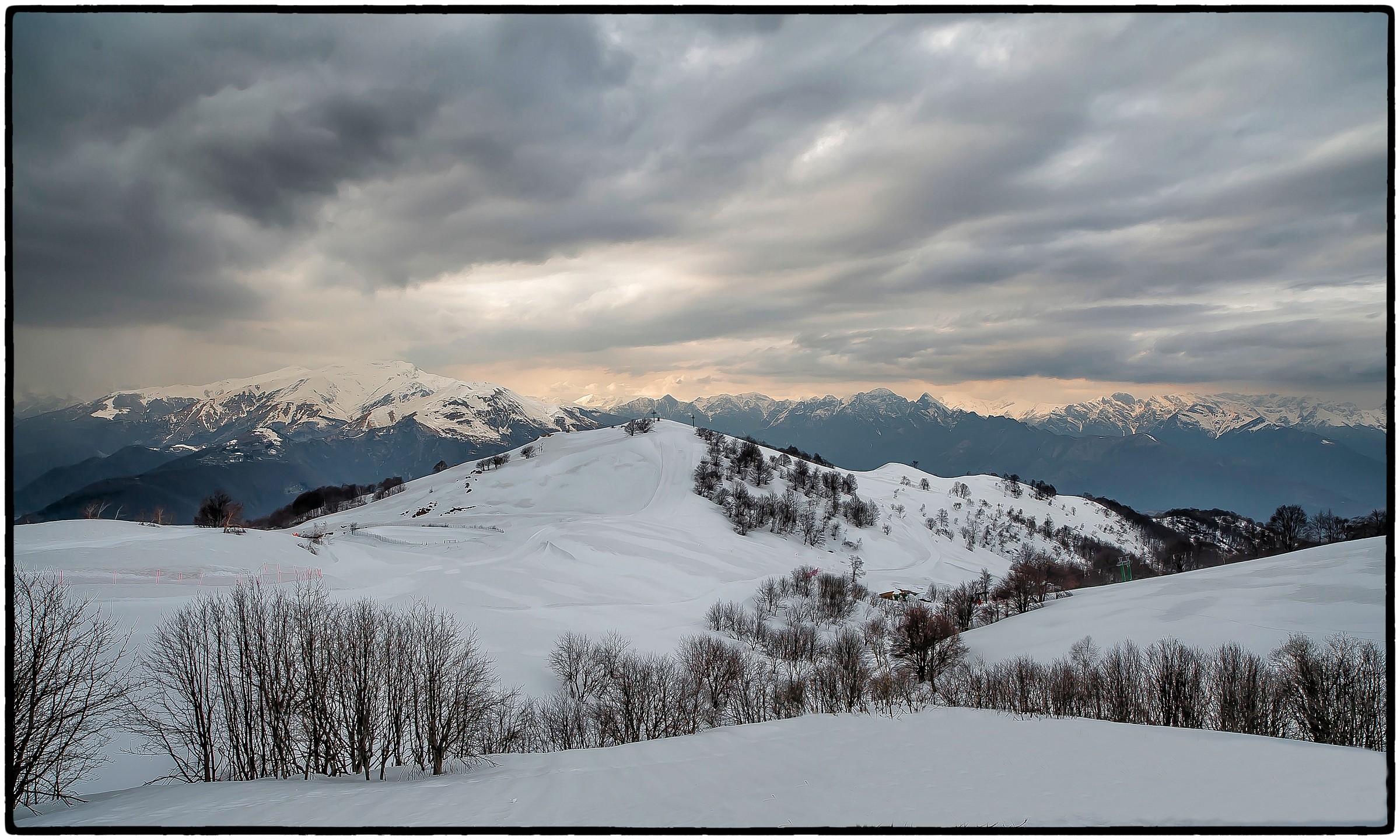 Snow in the Arrival .....
