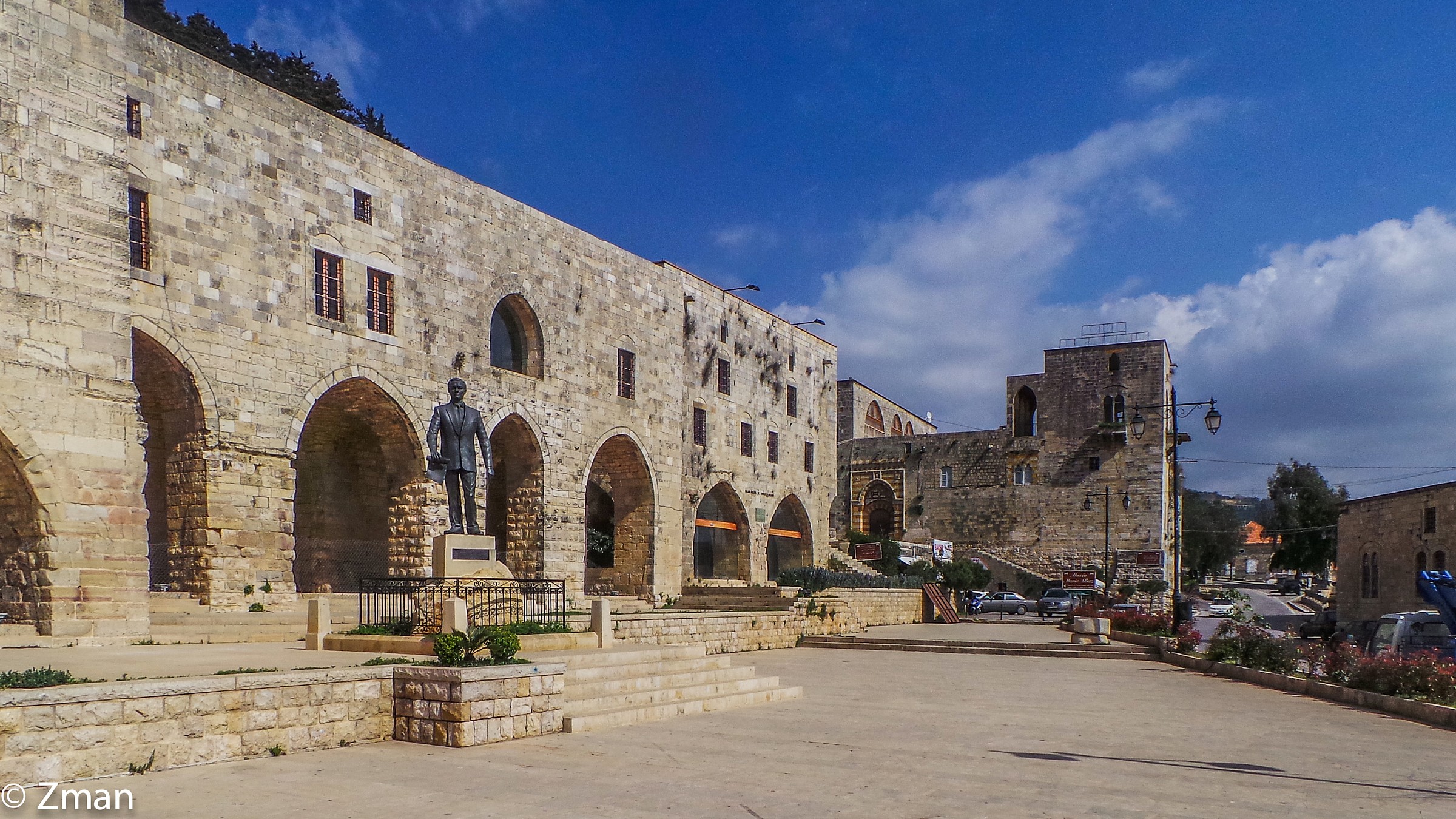 The Main Square of Deir El Qamr