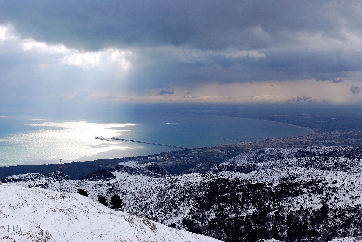 view from the mountain