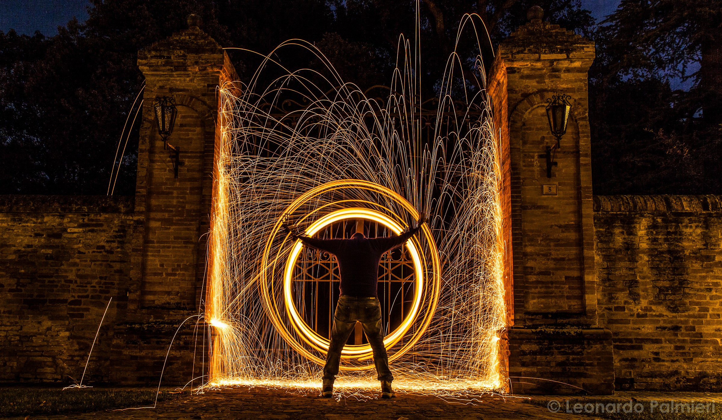 Steel Wool Photography Abbey of Fiastra