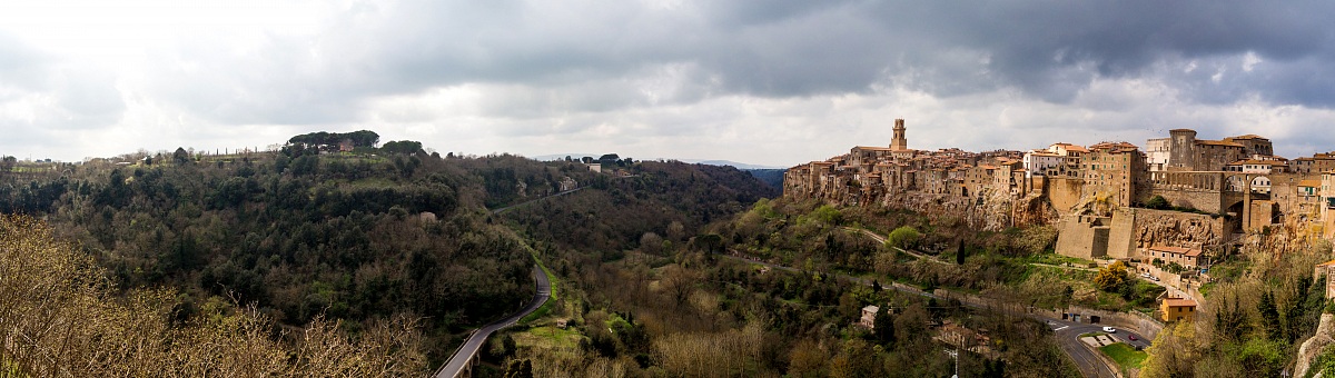 View of Pitigliano