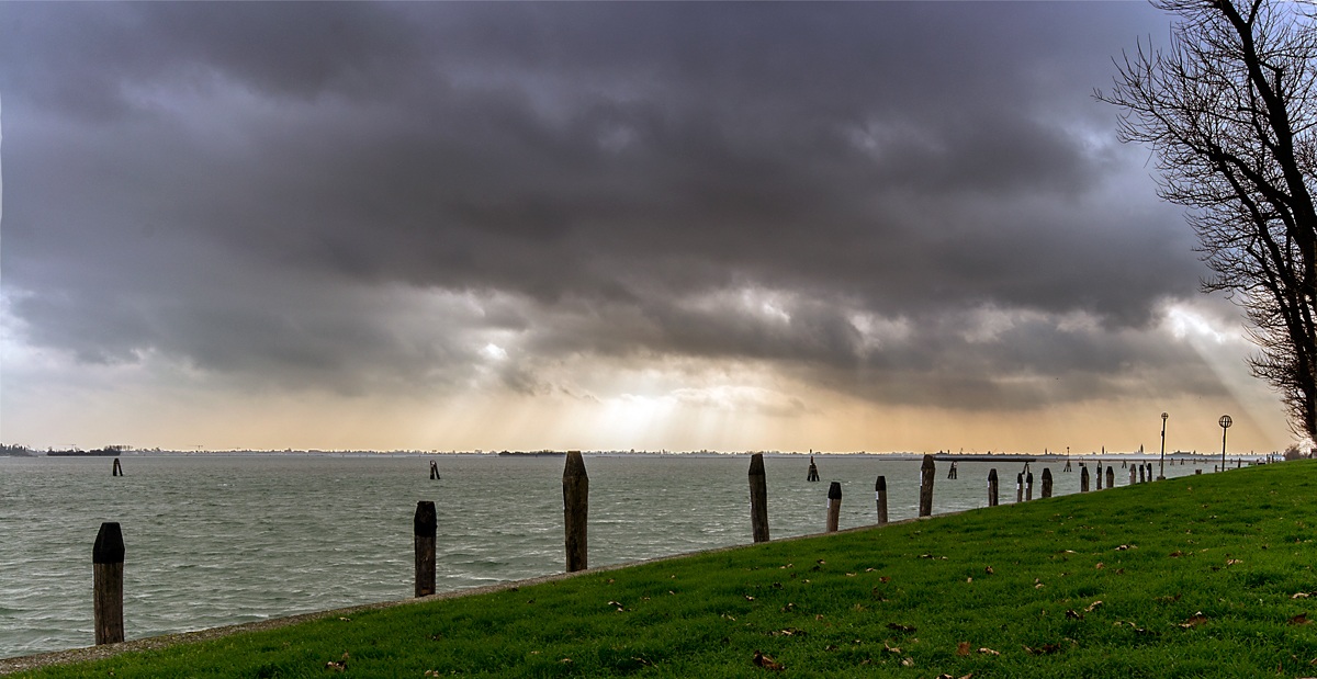 Clouds on the horizon