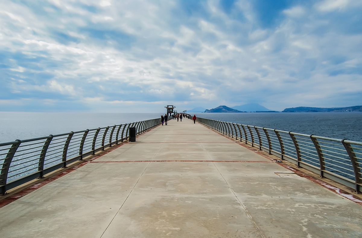 Naples - The wharf at Bagnoli