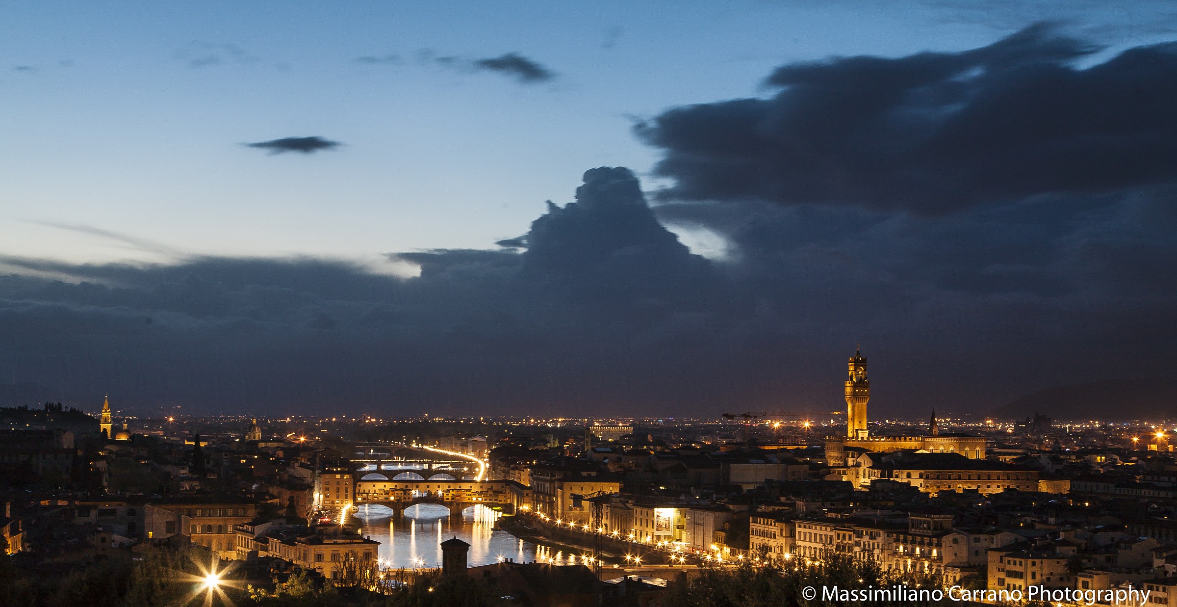 Firenze in veste blu