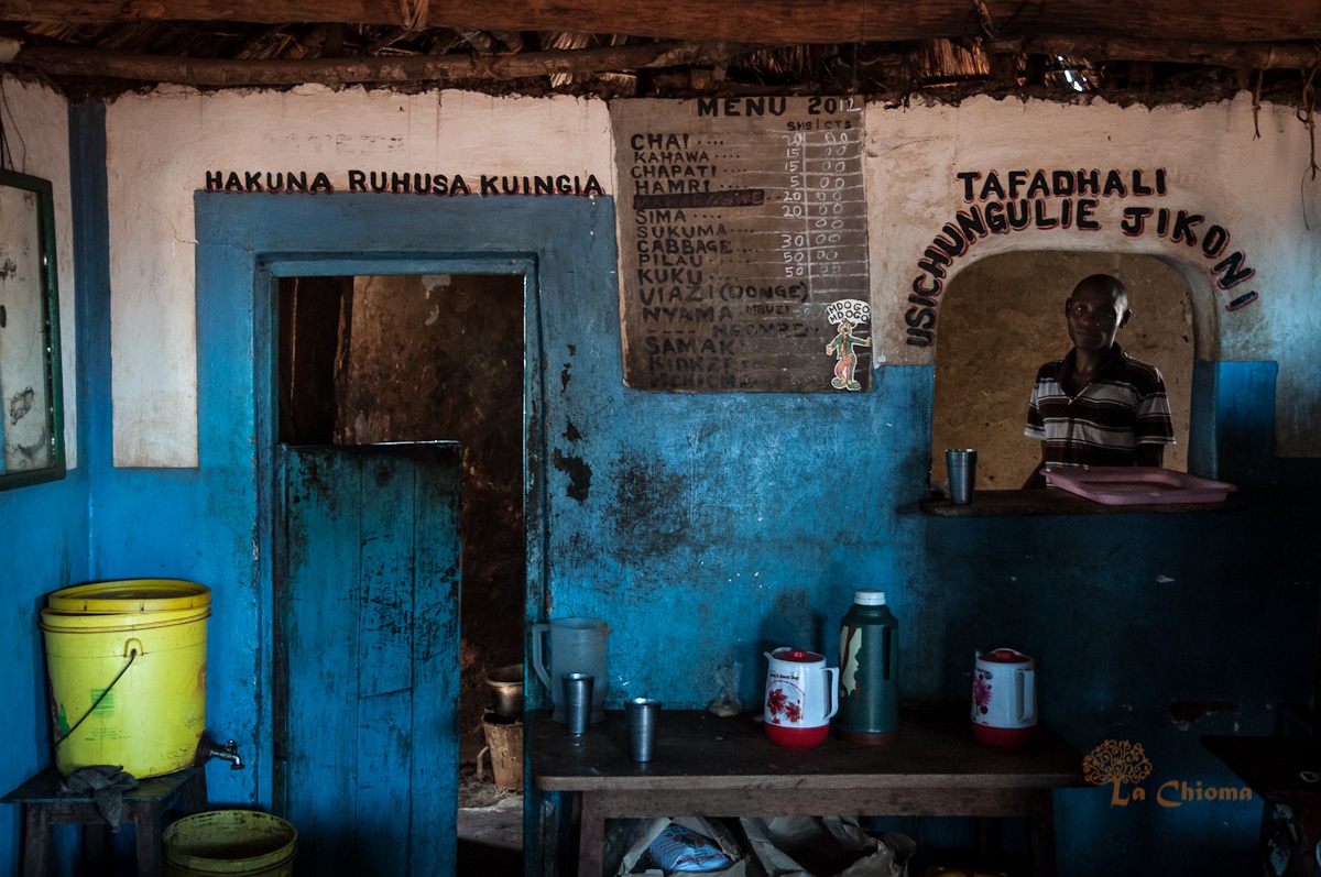 Diner in Chakama, Kenya