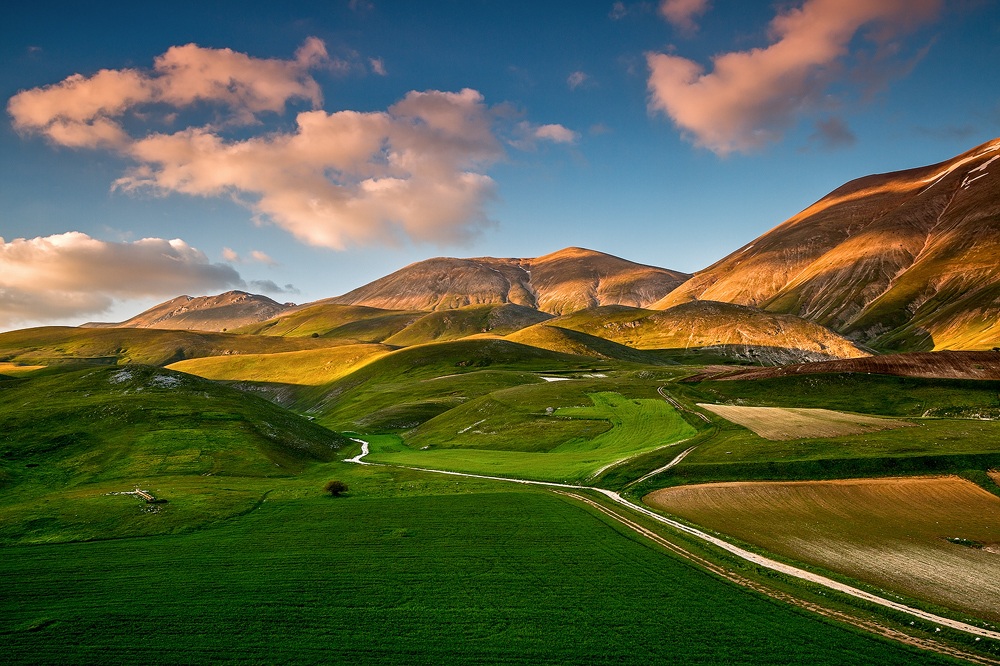 soft light on soft peaks