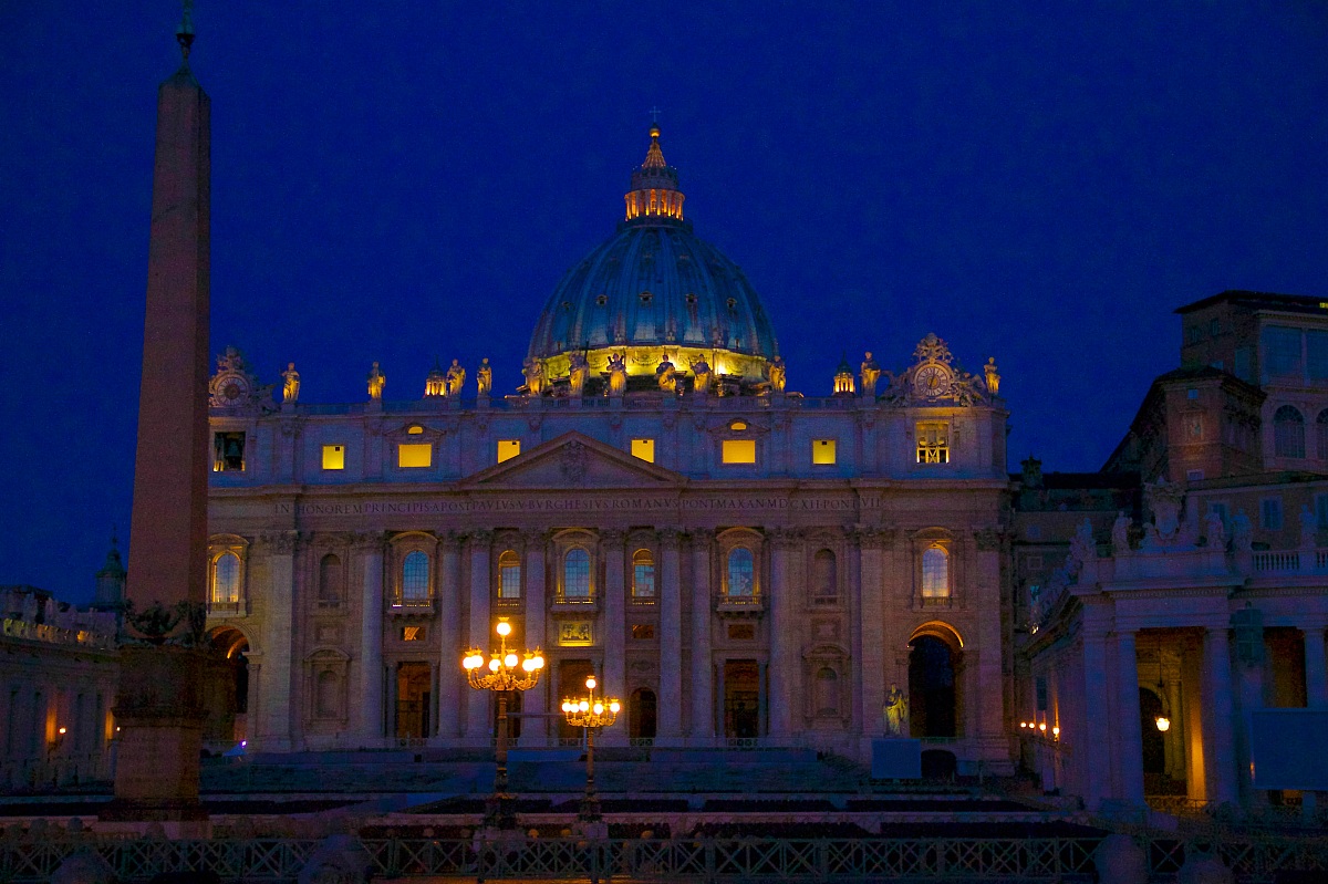 San Pietro all'alba