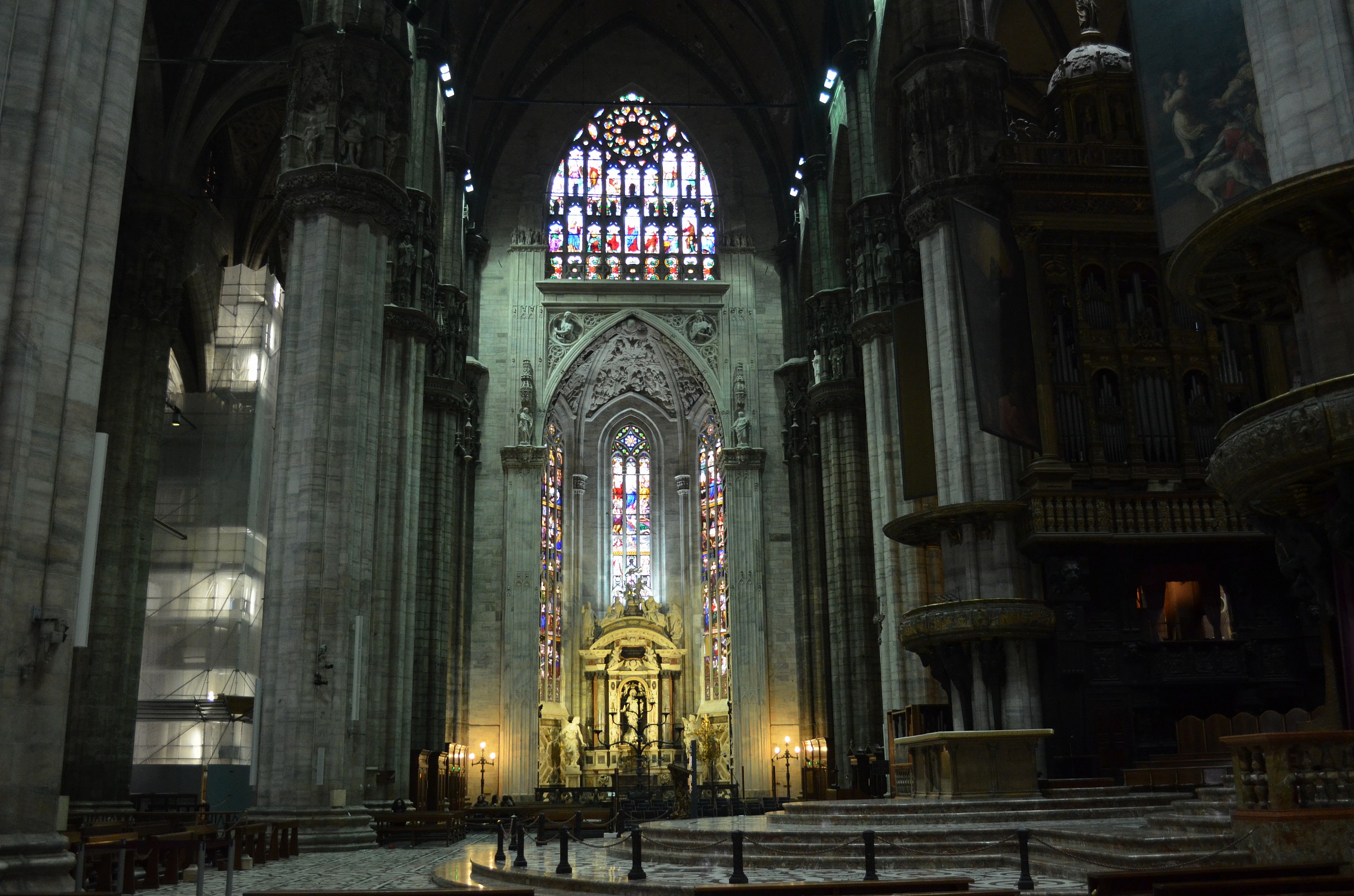 A detail of the Cathedral