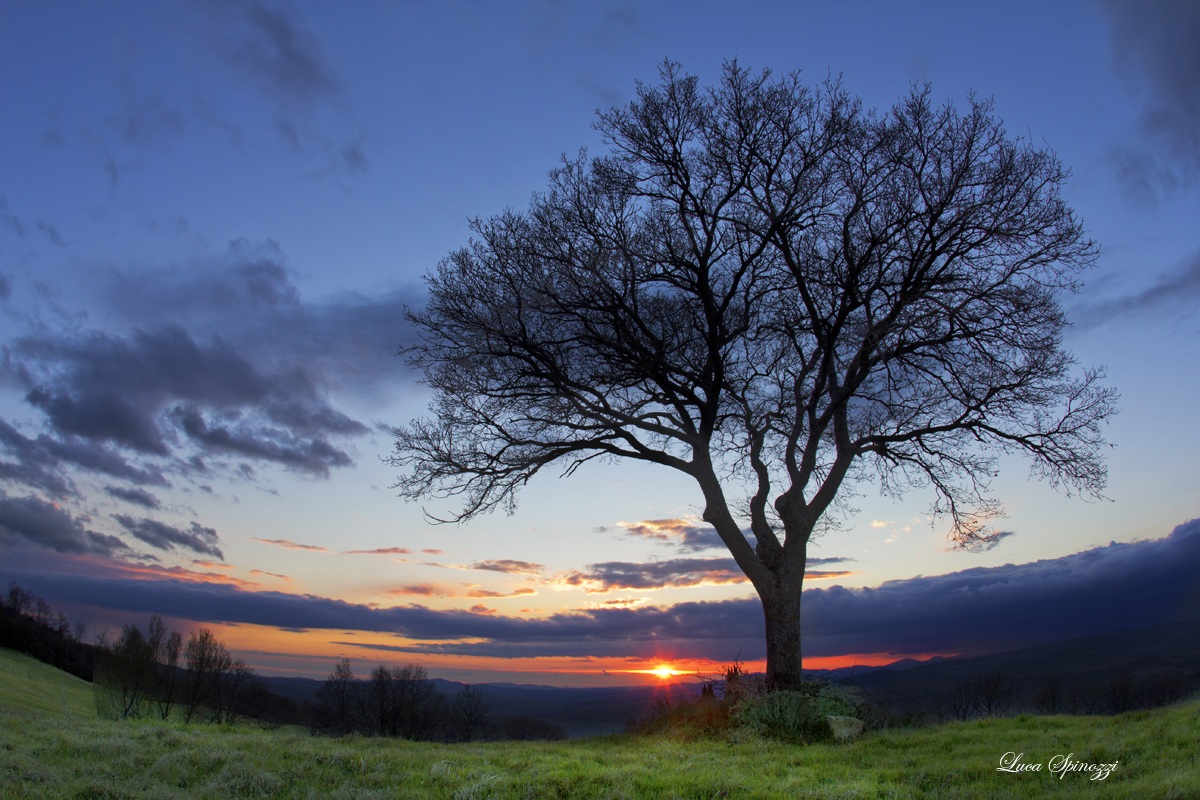 Passando per la val d'Orcia