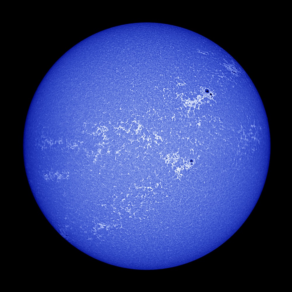 Sun March 28, 2014 with the telescope Football