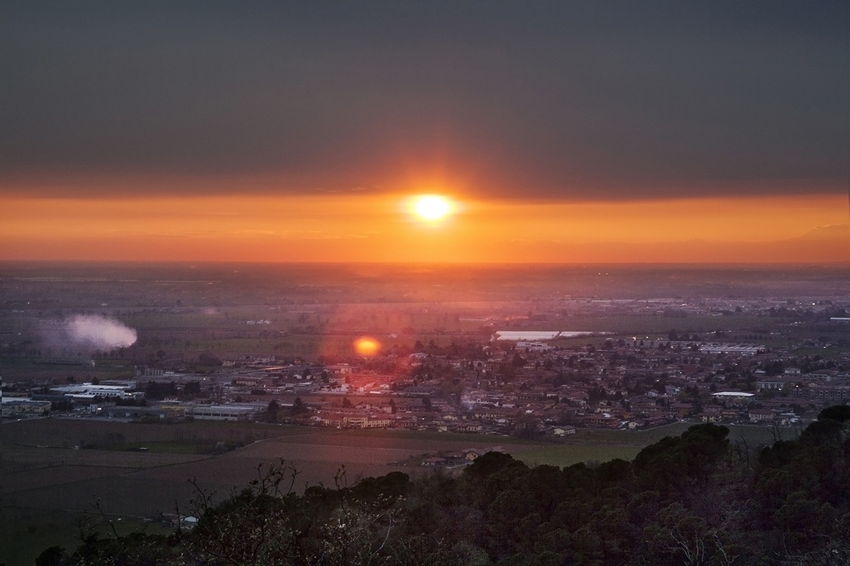 Tramonto dal Monte Orfano