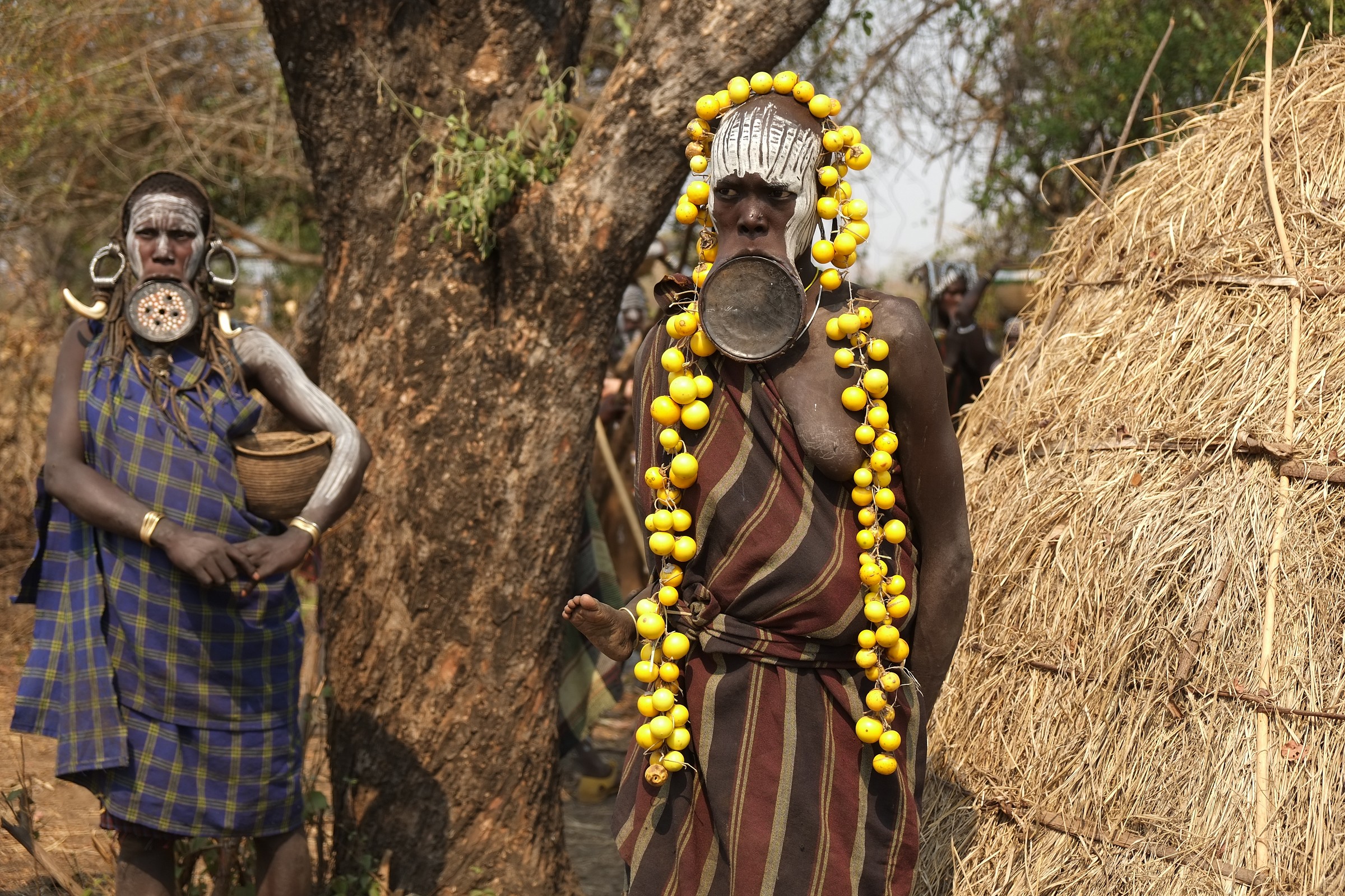 Piattelli Mursi village