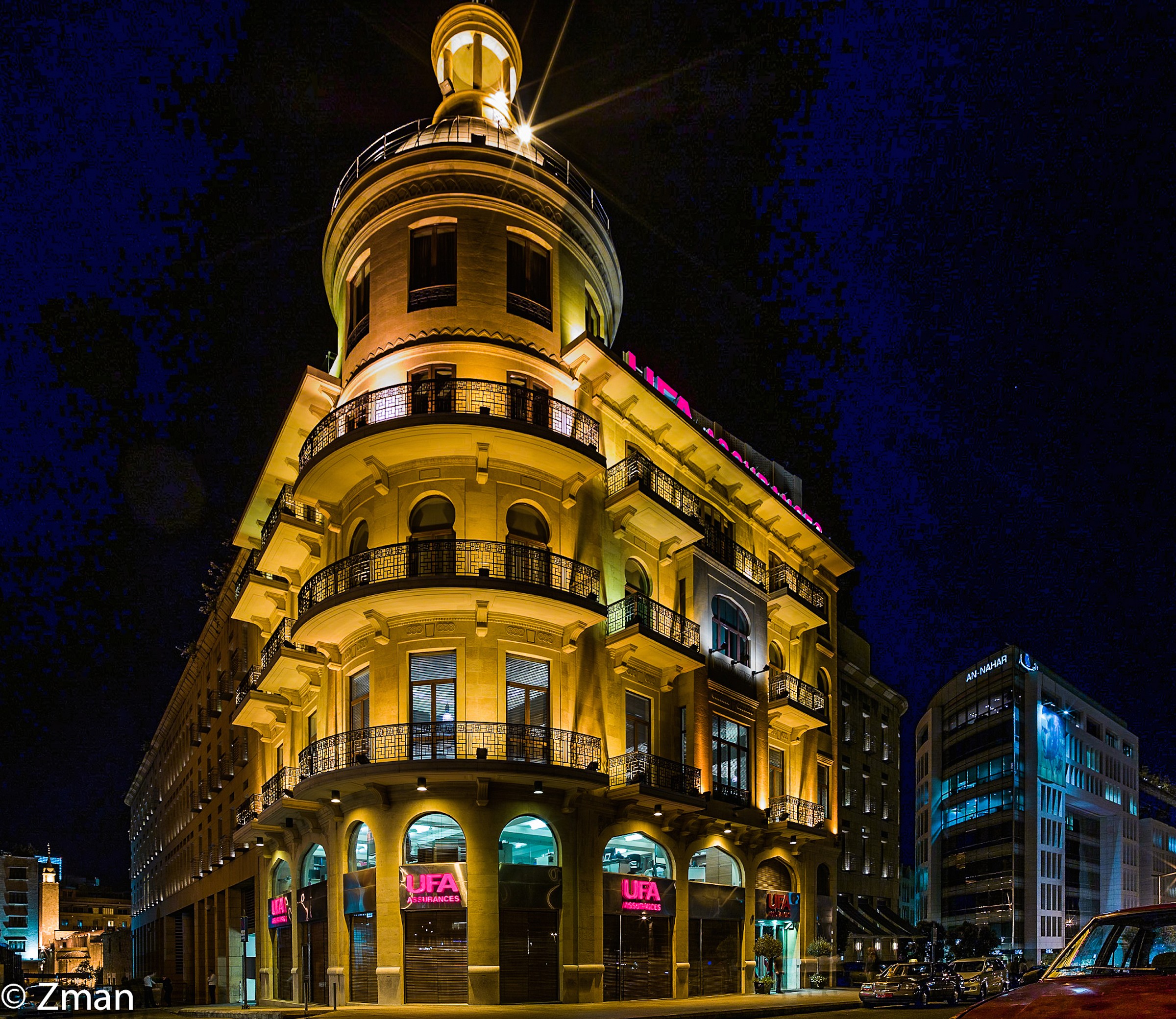 Central Beirut at Night