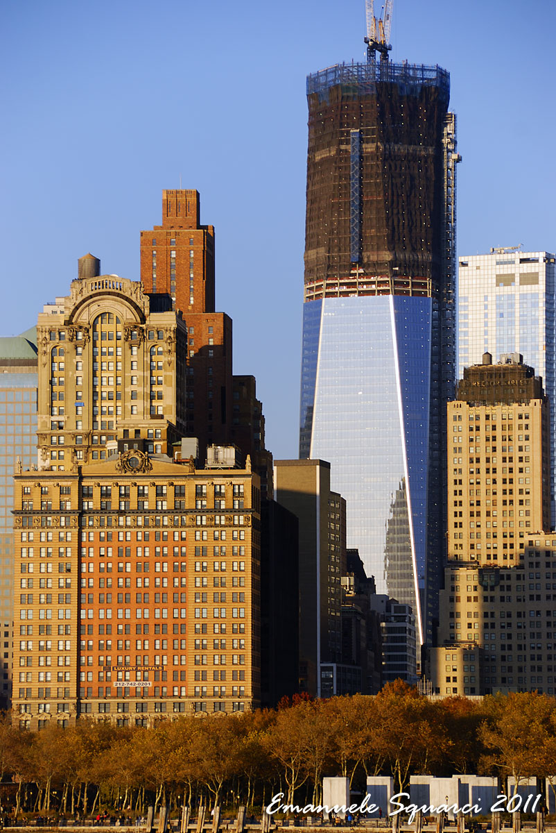 Freedom Tower in costruzione