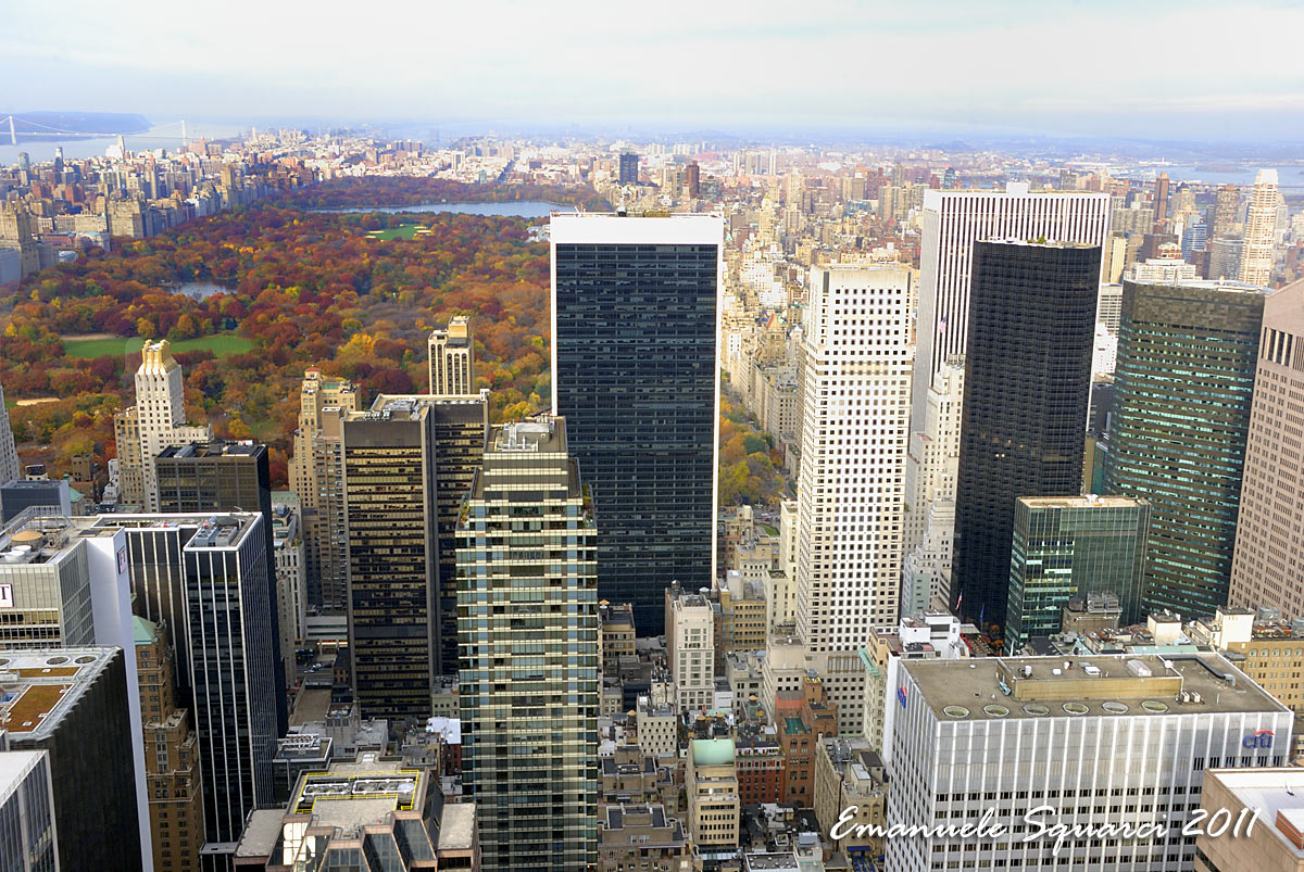 Vista su Central Park