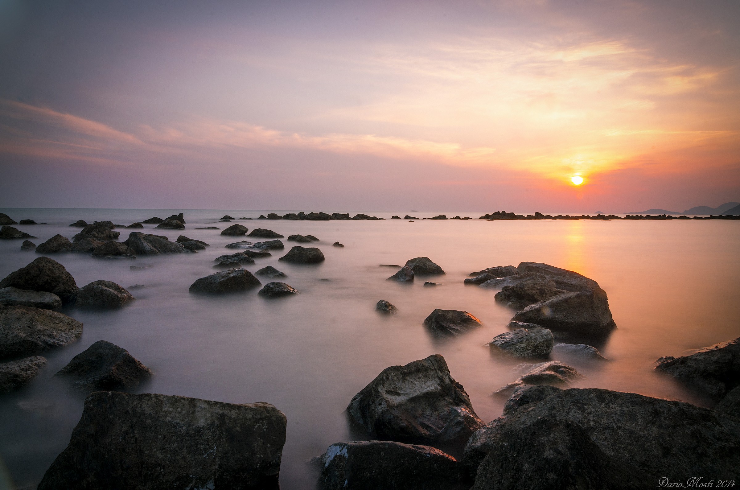 The peace of the sunset