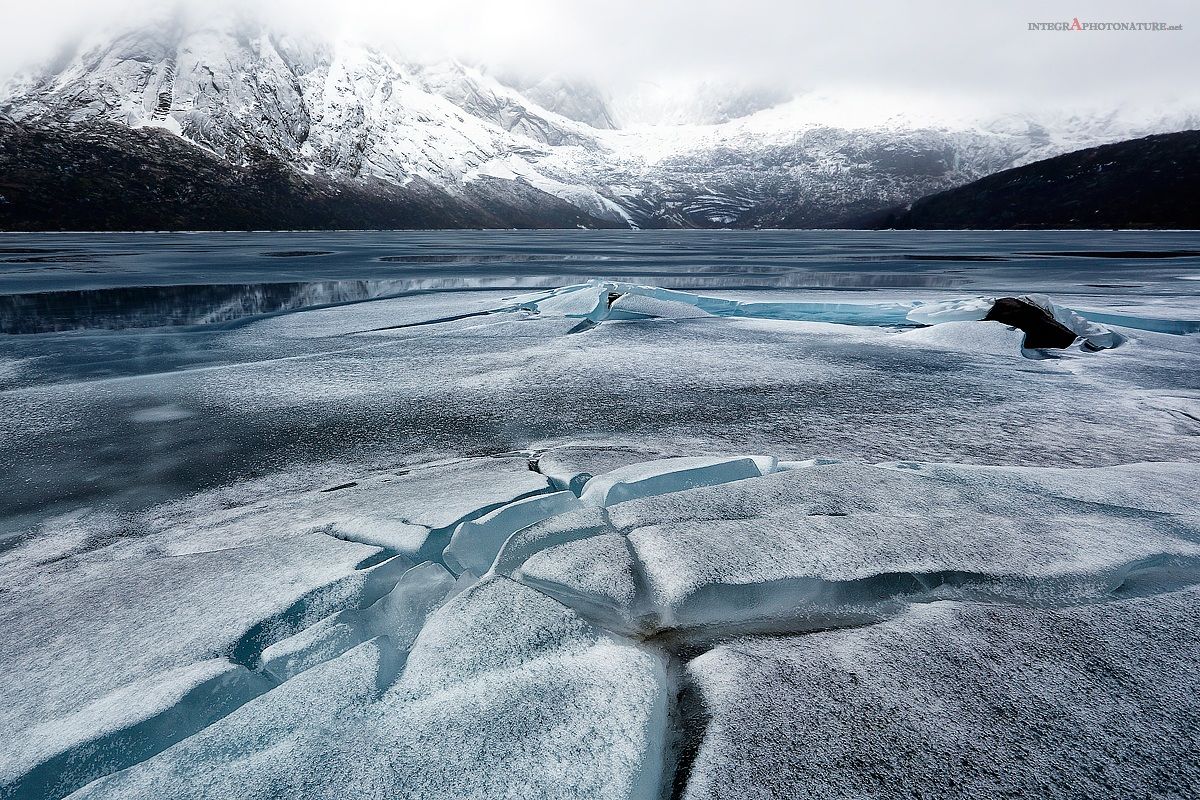 Freezing of the Lofoten islands