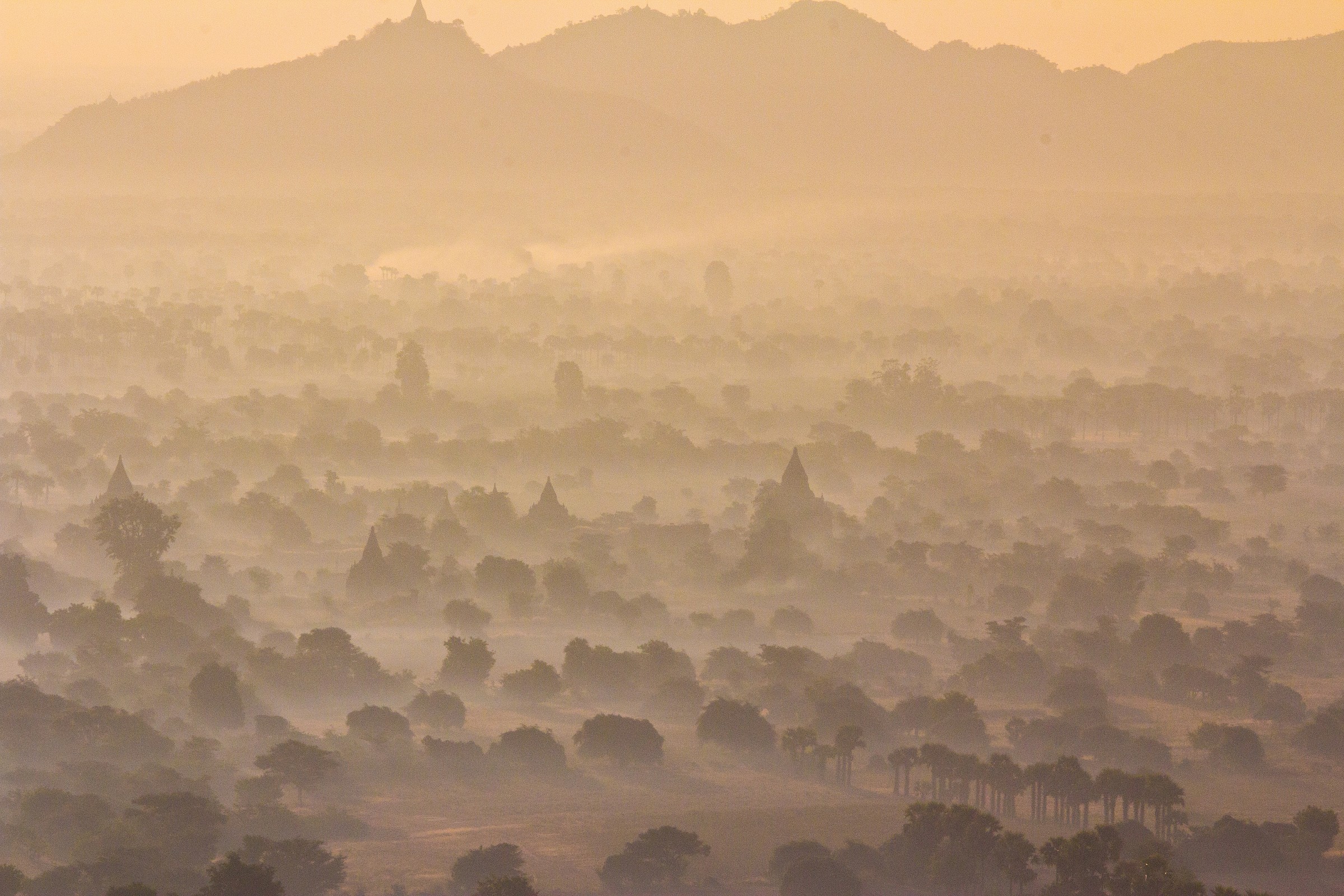 Sunrise in Bagan, Myanmar