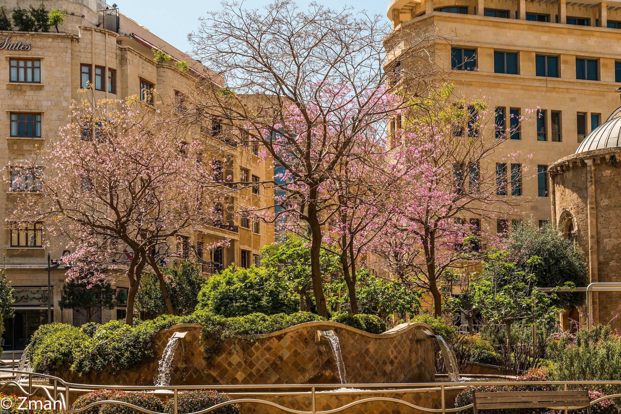 Public Garden in Central Beirut