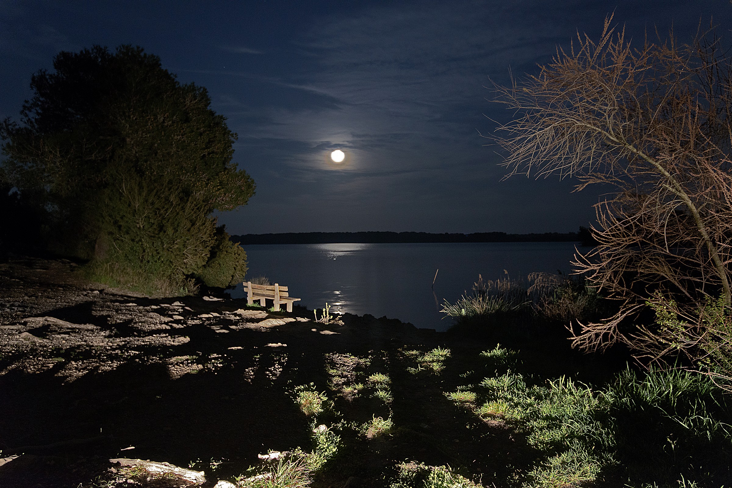 Lago Alimini Grande                        Paesaggio