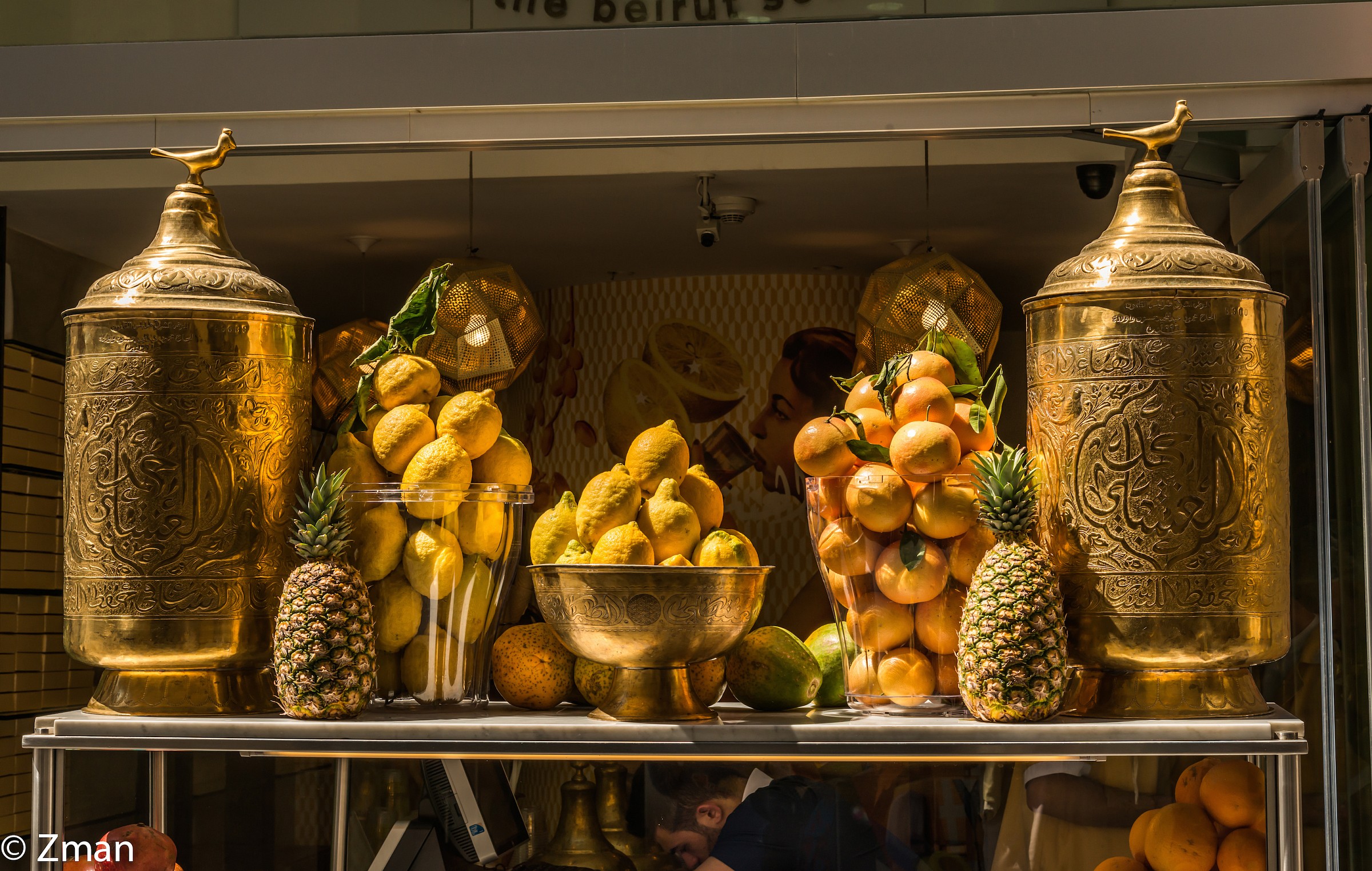 A Juice Selling Shop In Souk Solidere